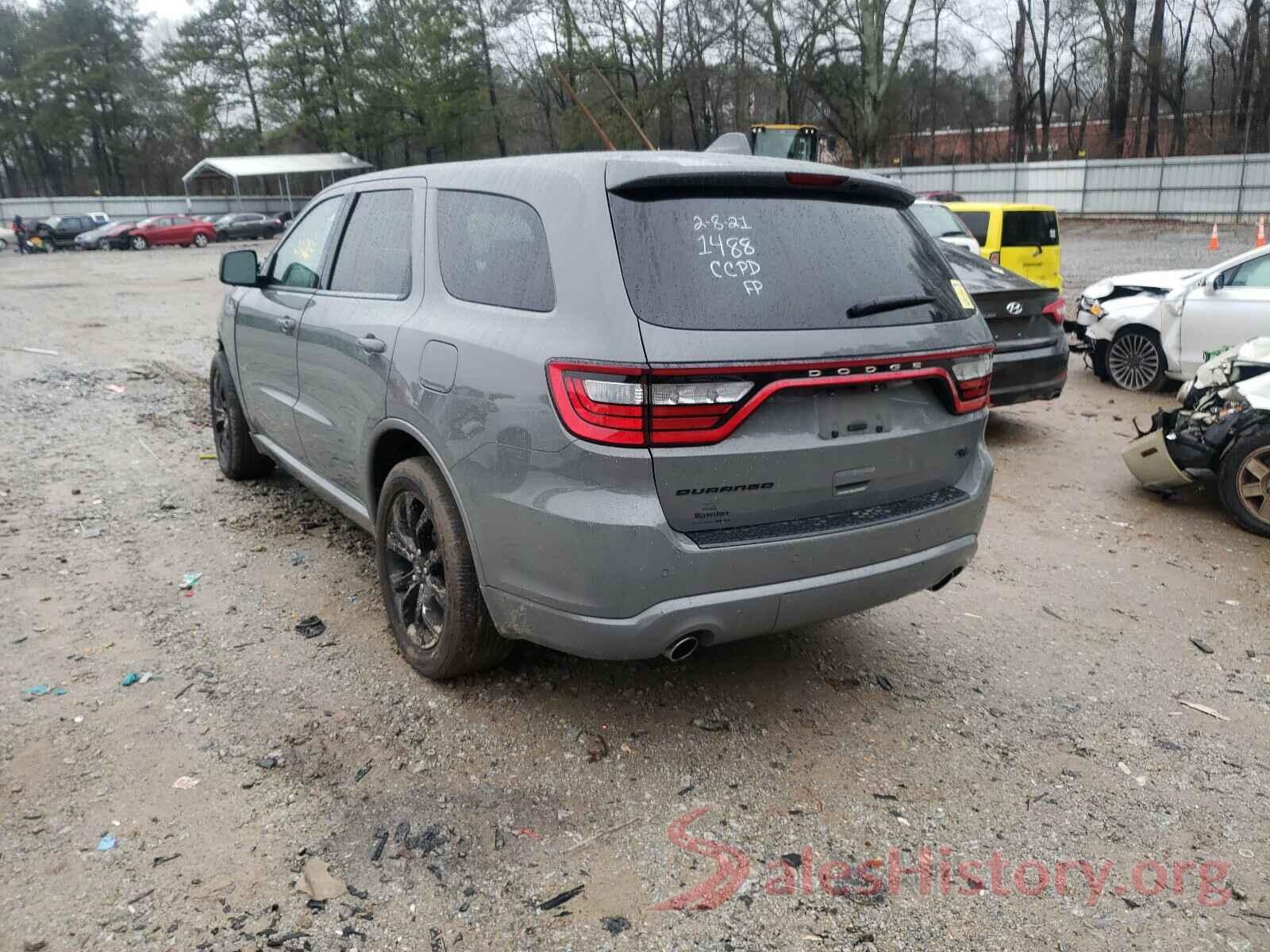 1C4SDHCT4KC791488 2019 DODGE DURANGO