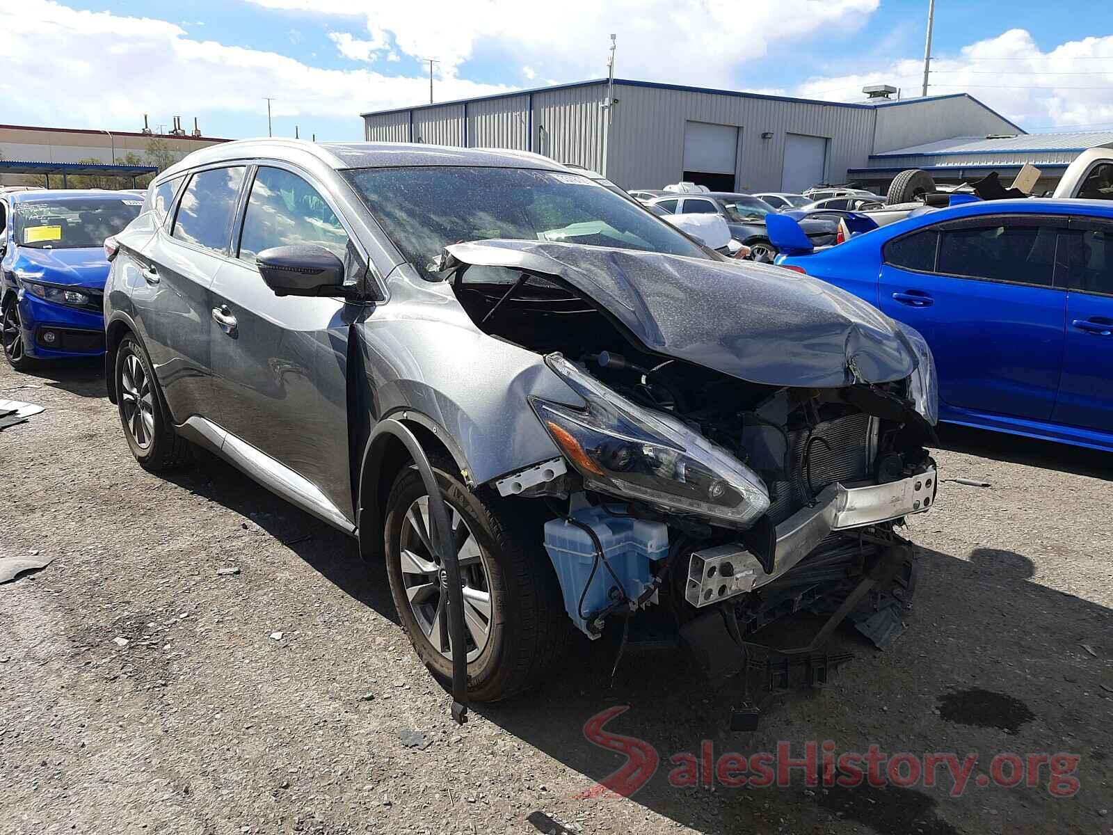 5N1AZ2MH5JN129924 2018 NISSAN MURANO