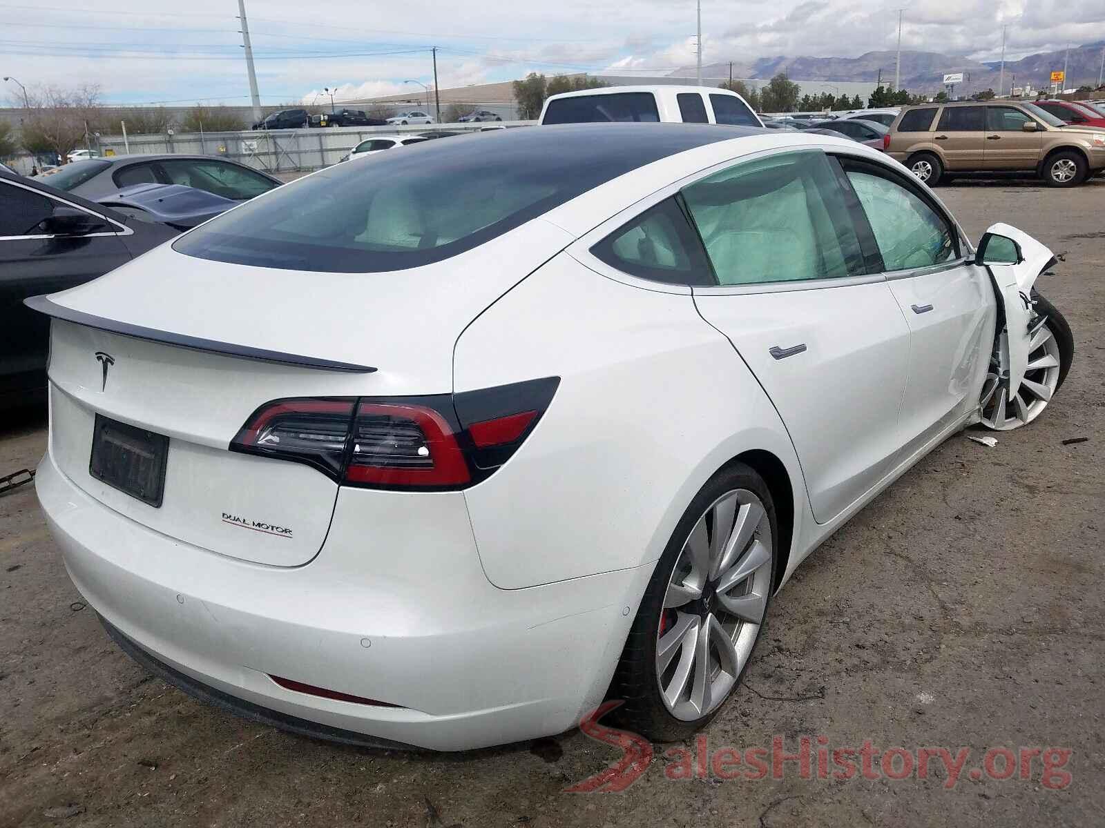 5YJ3E1EB2KF413797 2019 TESLA MODEL 3