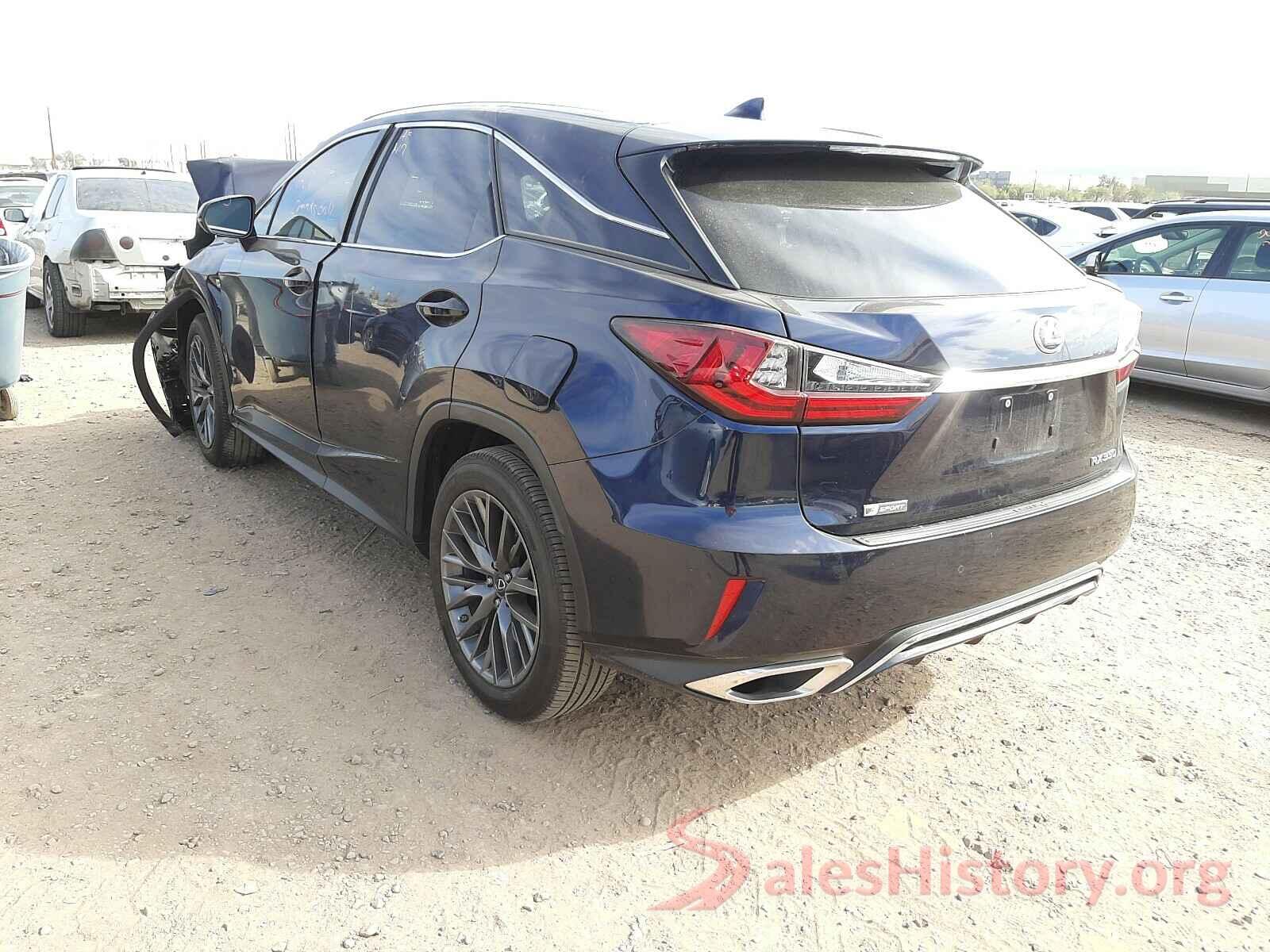 2T2BZMCA5GC001330 2016 LEXUS RX350