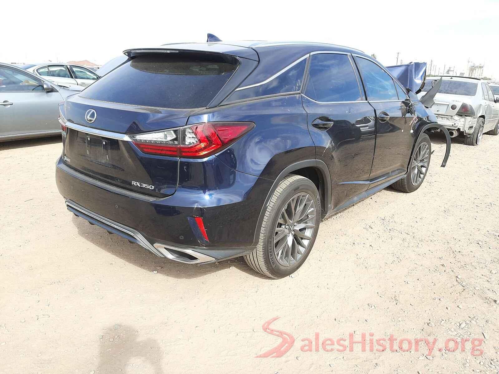 2T2BZMCA5GC001330 2016 LEXUS RX350