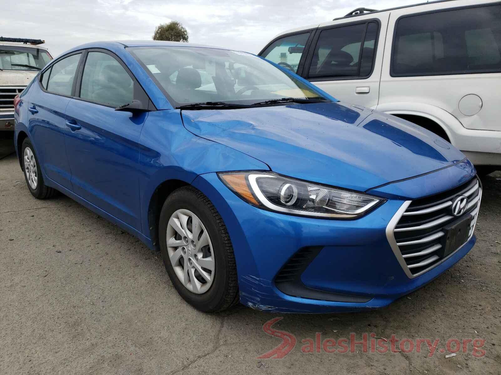 5NPD74LF8HH146200 2017 HYUNDAI ELANTRA