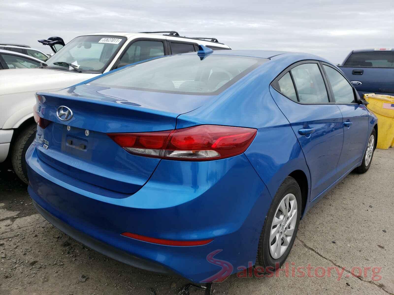 5NPD74LF8HH146200 2017 HYUNDAI ELANTRA