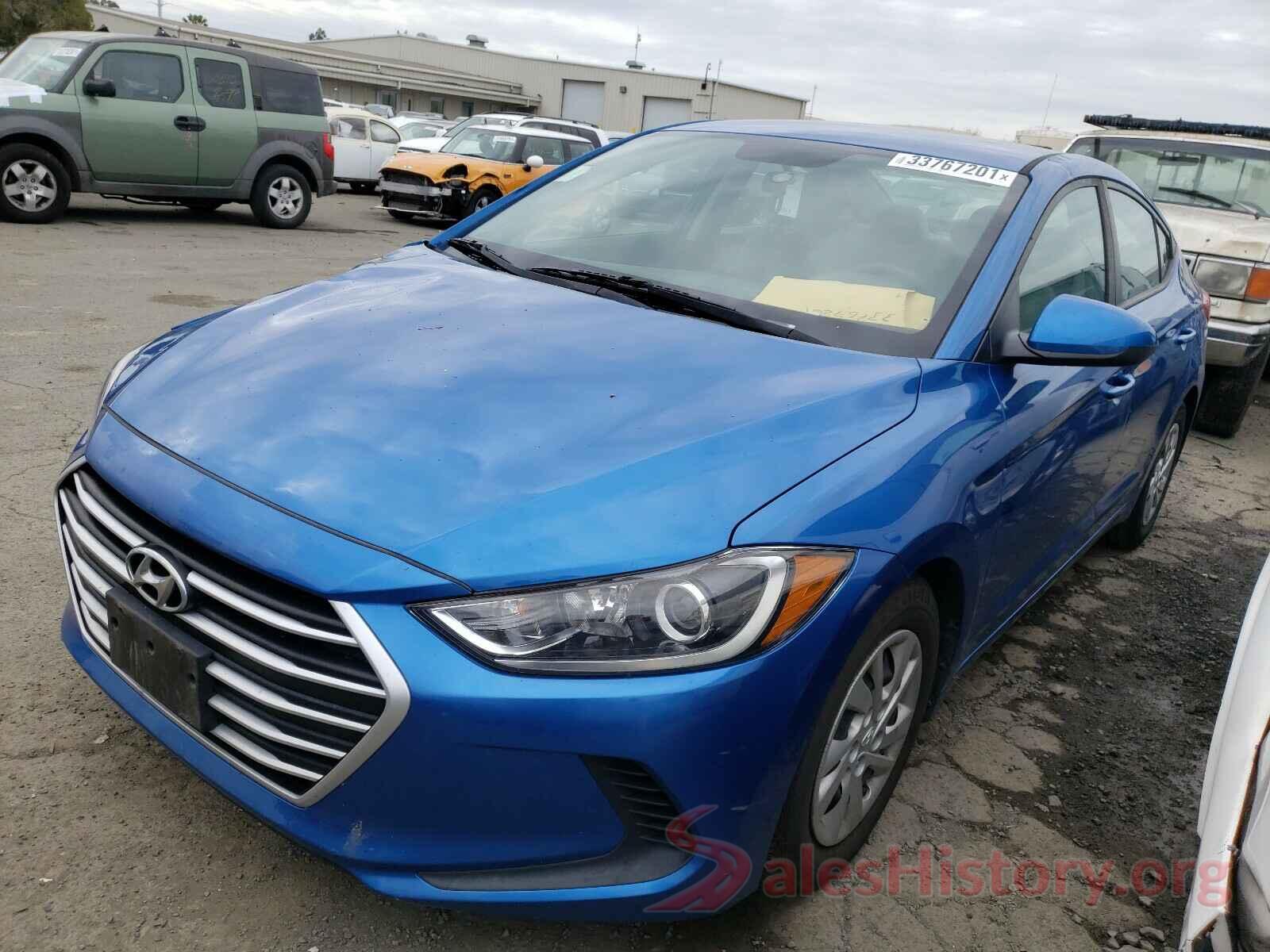 5NPD74LF8HH146200 2017 HYUNDAI ELANTRA