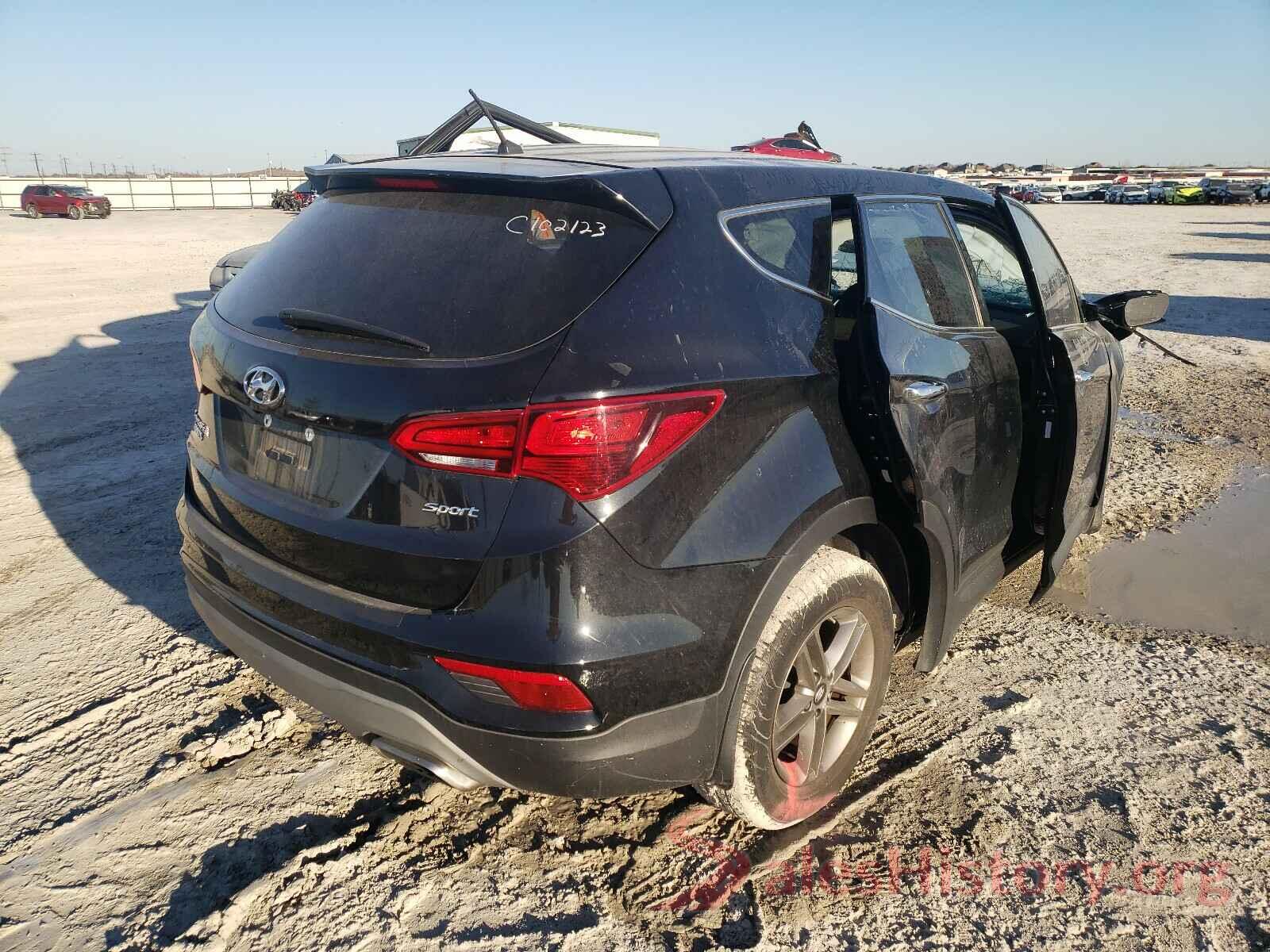 5XYZT3LB4JG560290 2018 HYUNDAI SANTA FE