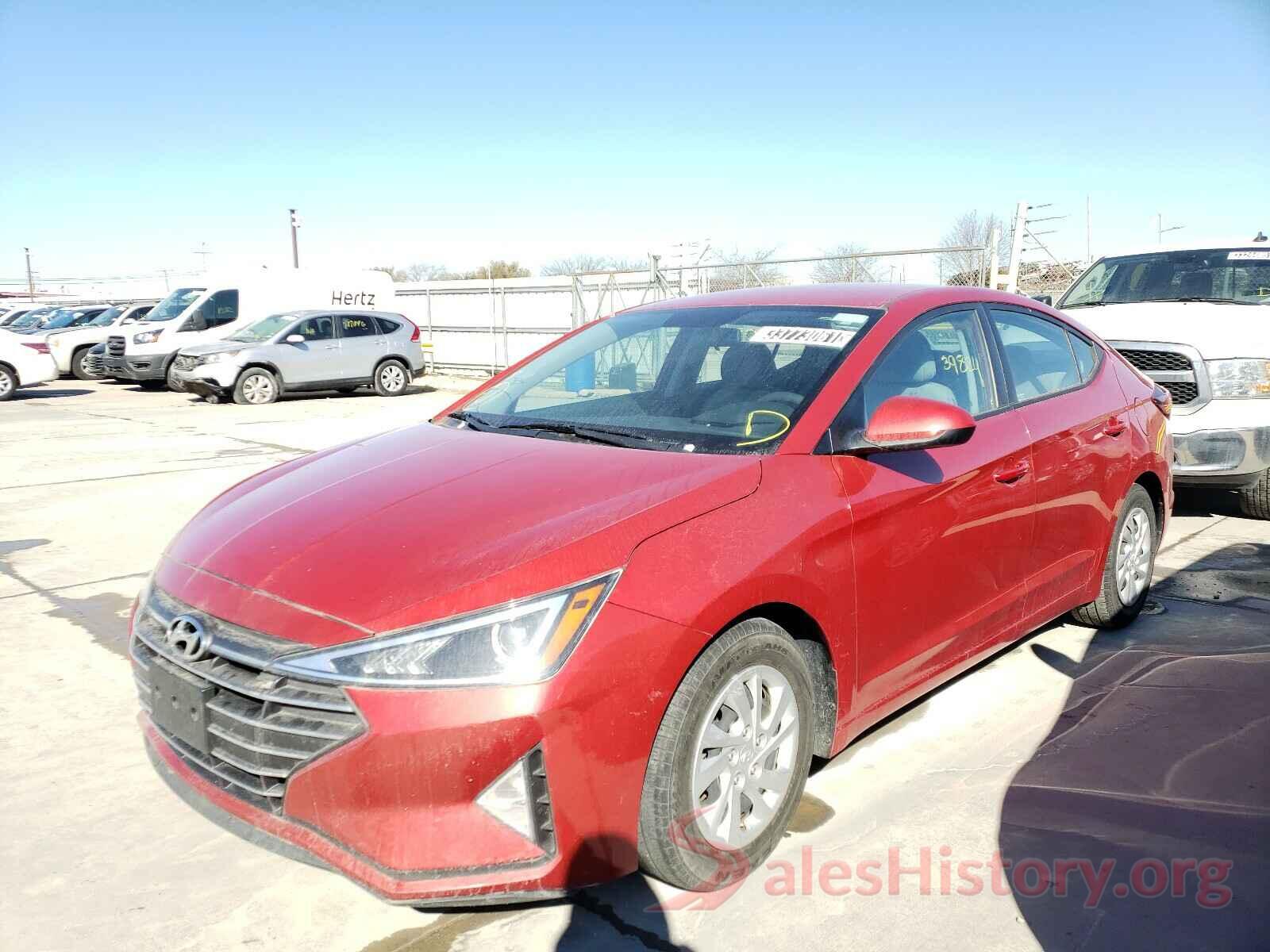 5NPD74LF5KH454741 2019 HYUNDAI ELANTRA