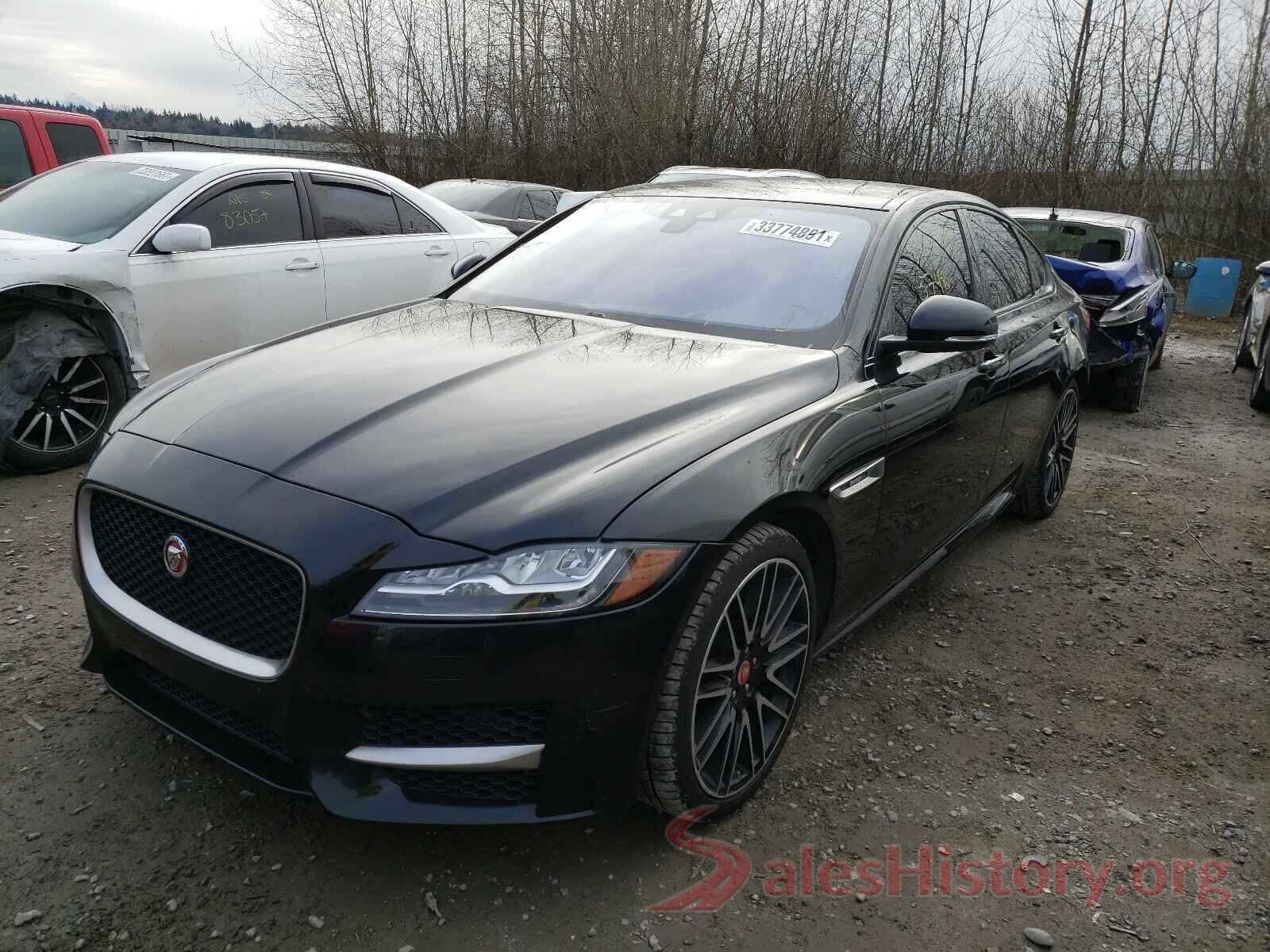 SAJBL4BVXGCY16367 2016 JAGUAR XF