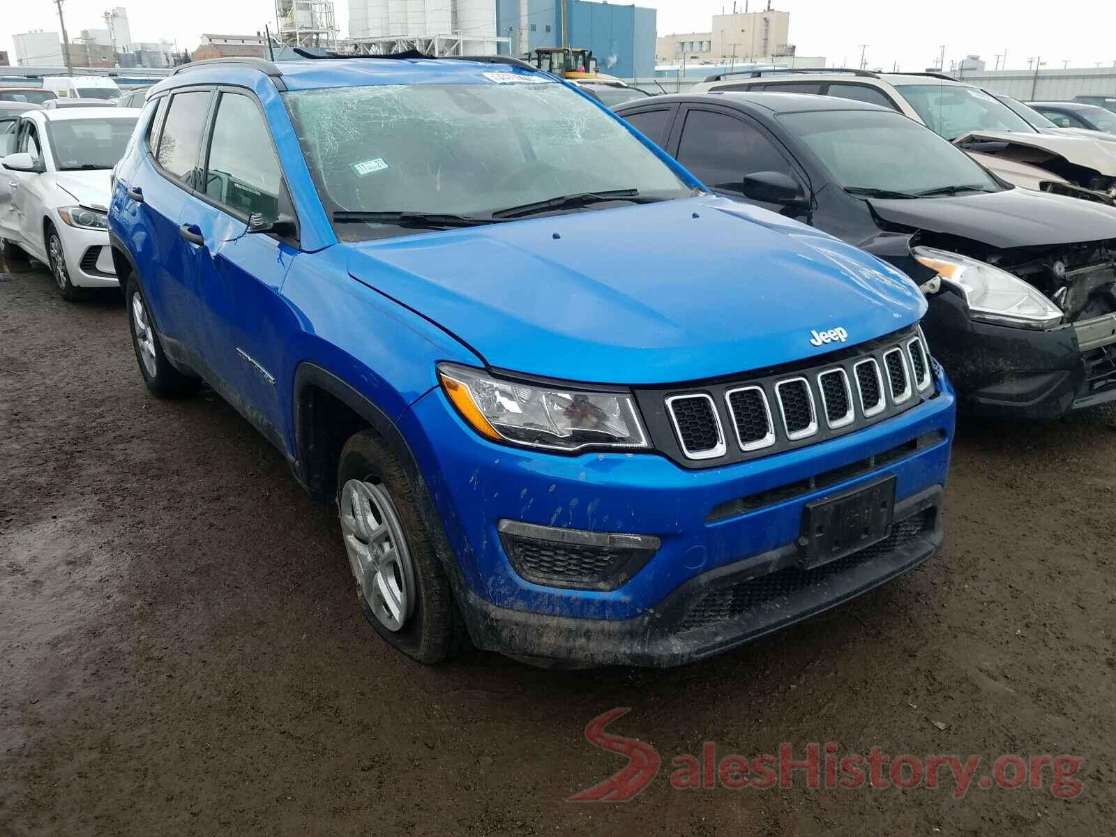 3C4NJDAB3JT403386 2018 JEEP COMPASS