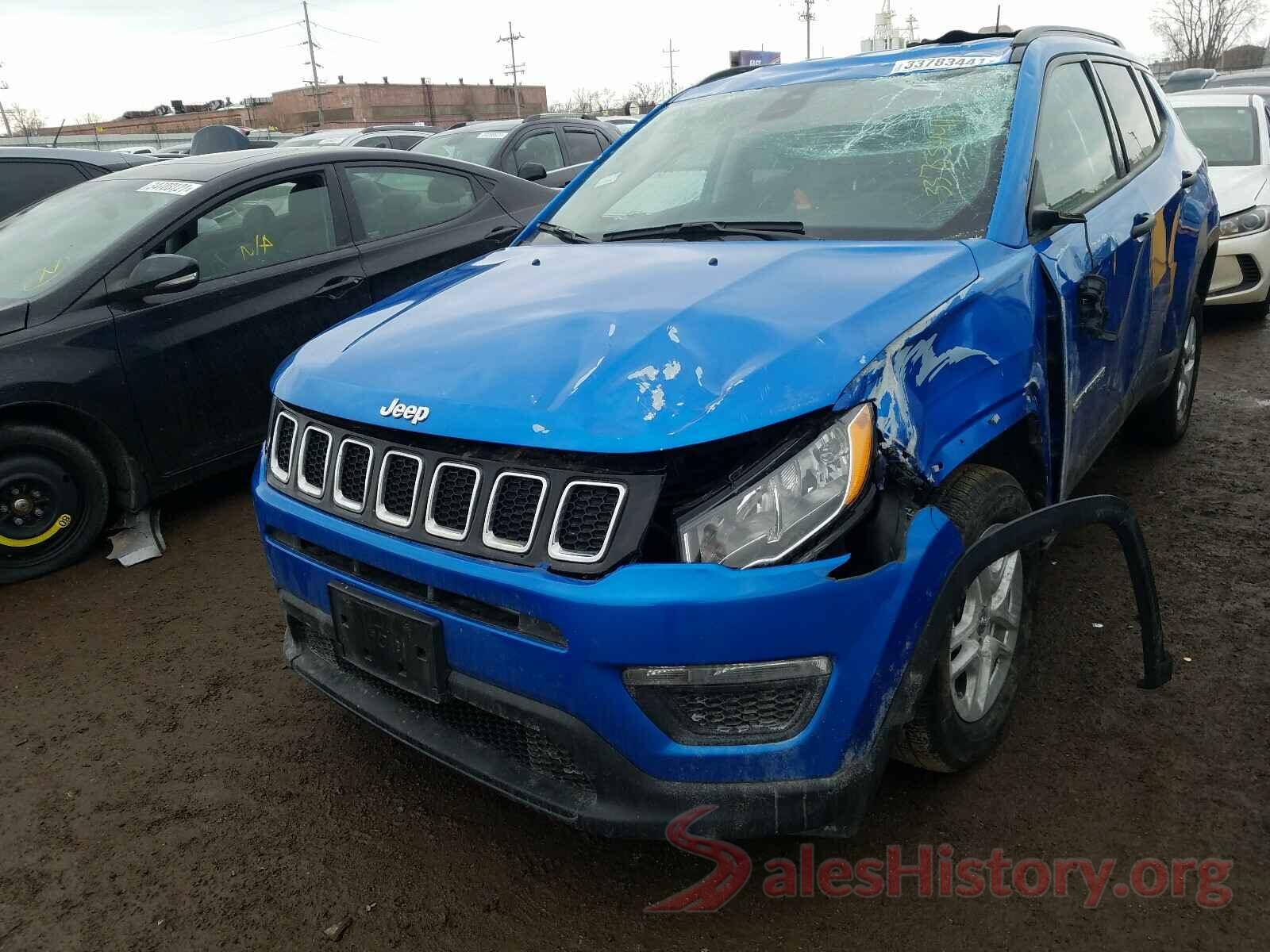 3C4NJDAB3JT403386 2018 JEEP COMPASS