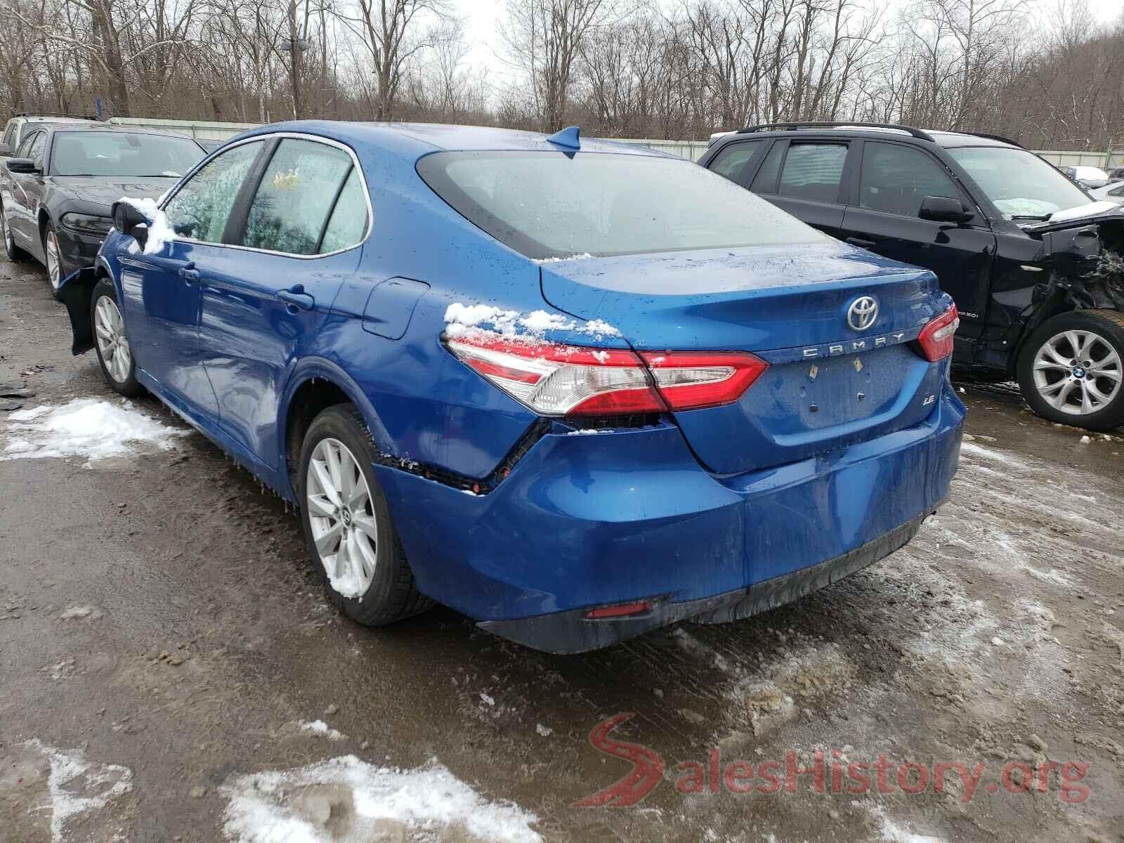 4T1B11HKXKU255831 2019 TOYOTA CAMRY