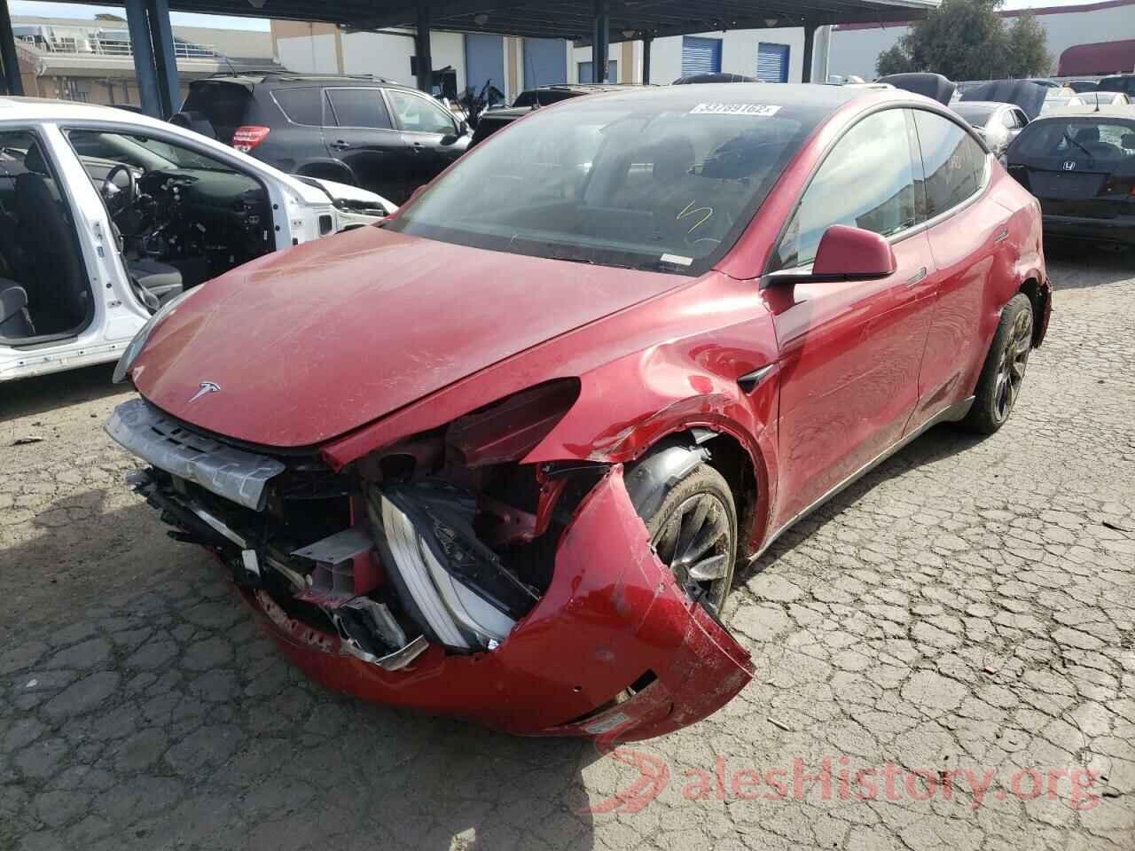 5YJYGDEE2LF059325 2020 TESLA MODEL Y