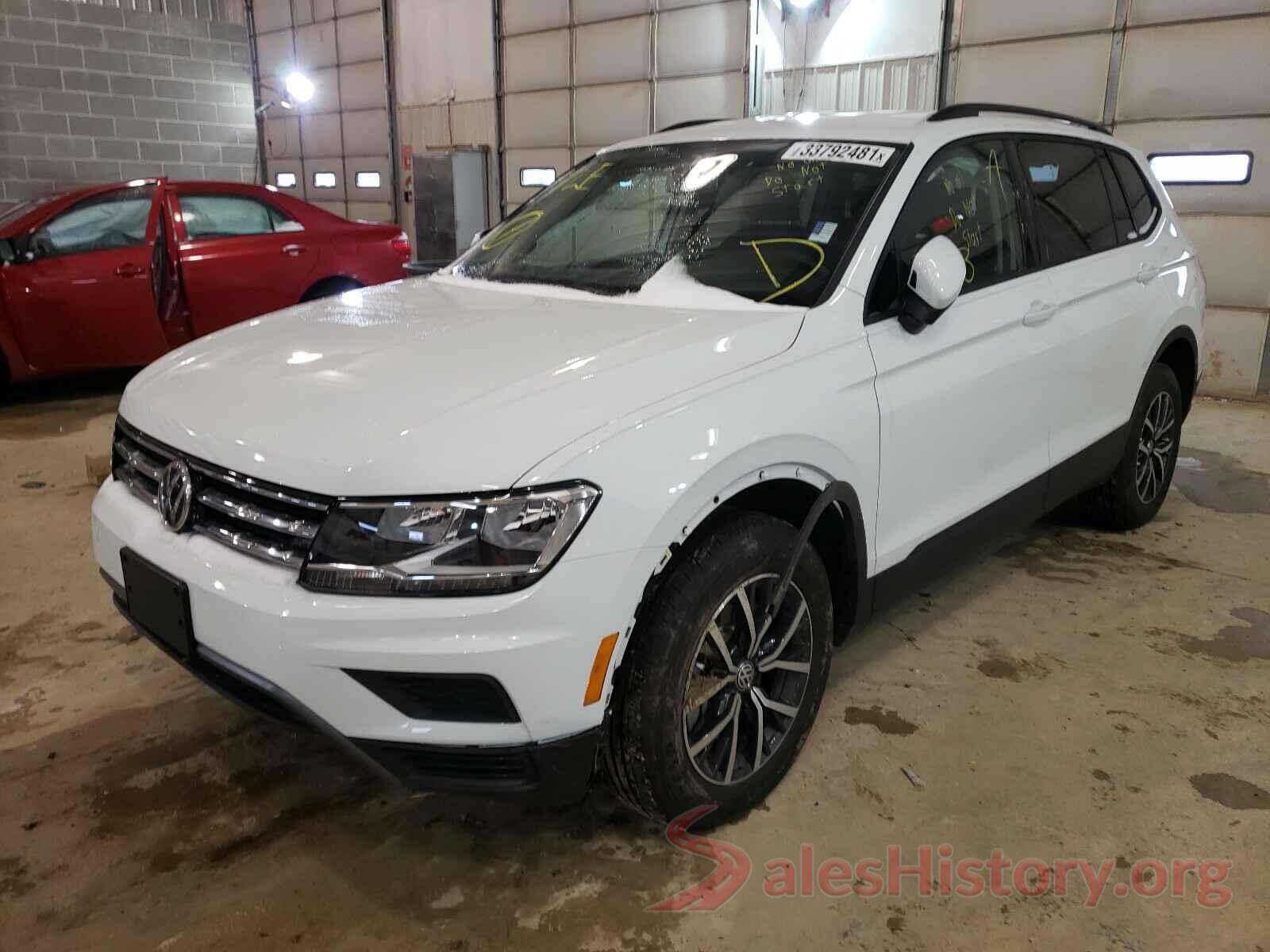 3VV1B7AX8MM029141 2021 VOLKSWAGEN TIGUAN