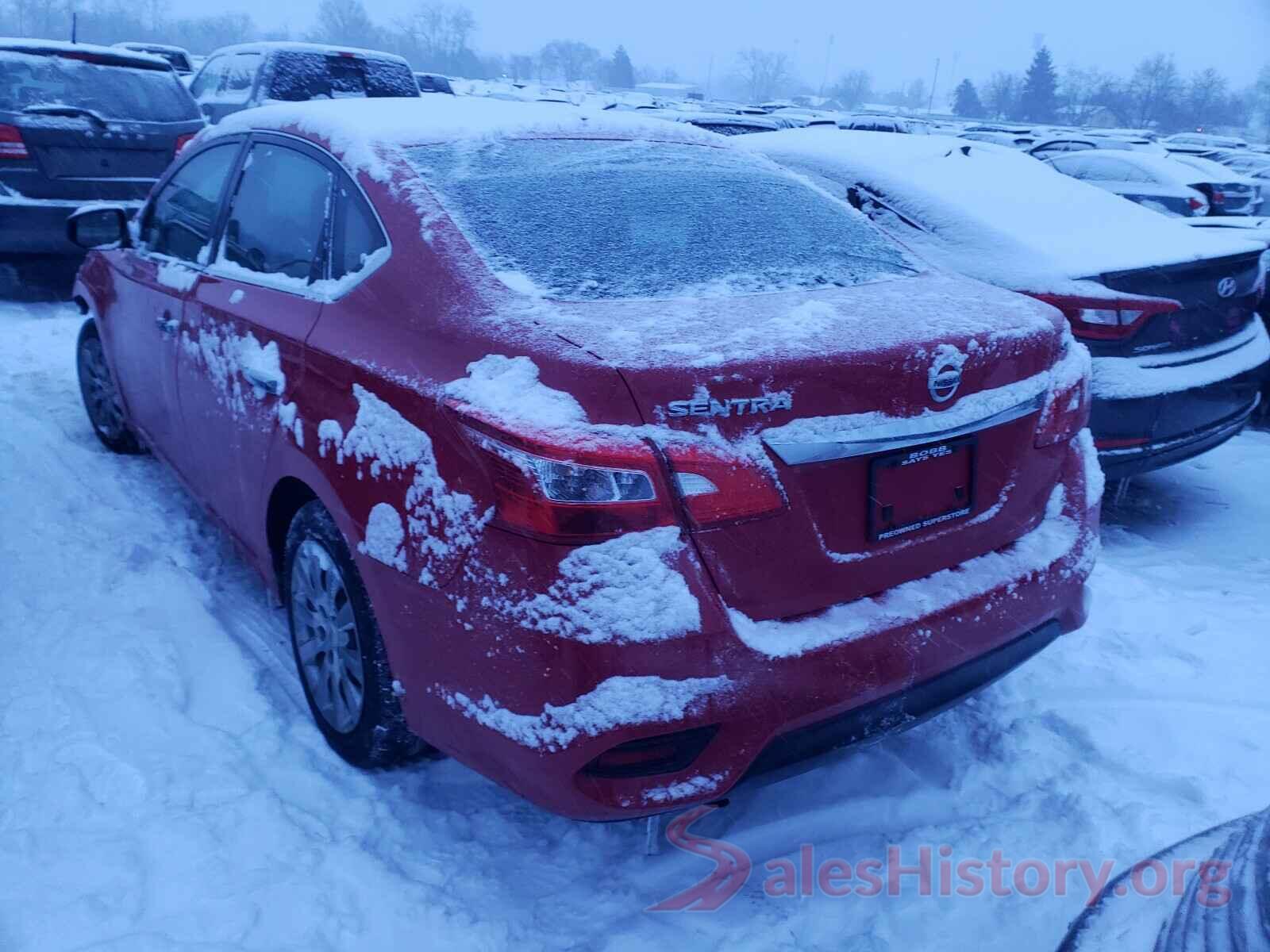 3N1AB7AP2HL695098 2017 NISSAN SENTRA