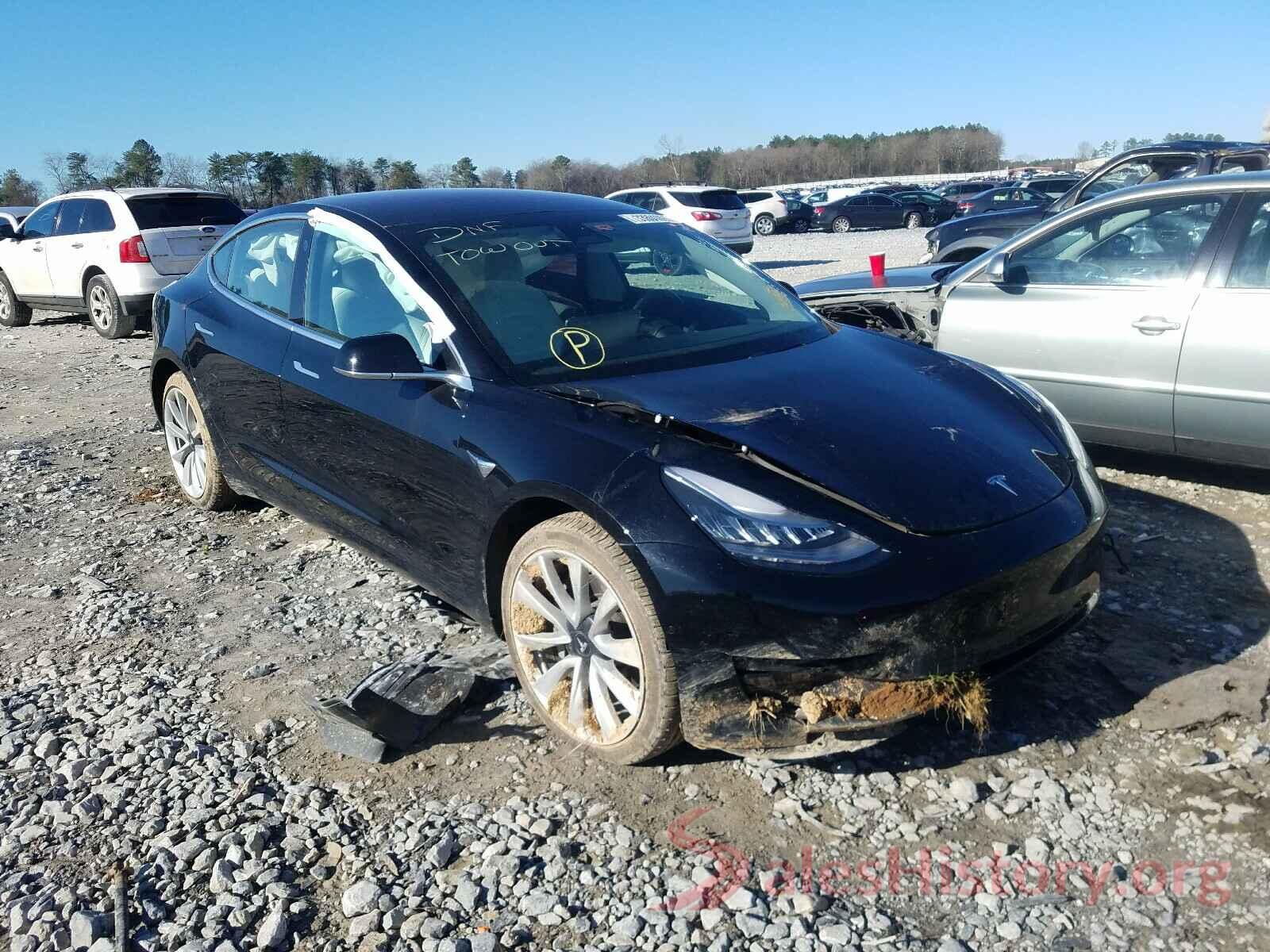 5YJ3E1EA0JF177950 2018 TESLA MODEL 3