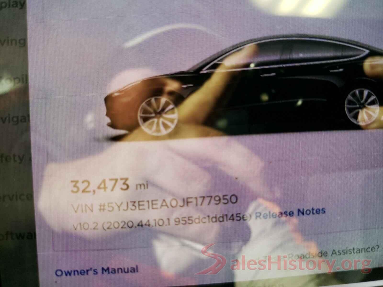 5YJ3E1EA0JF177950 2018 TESLA MODEL 3