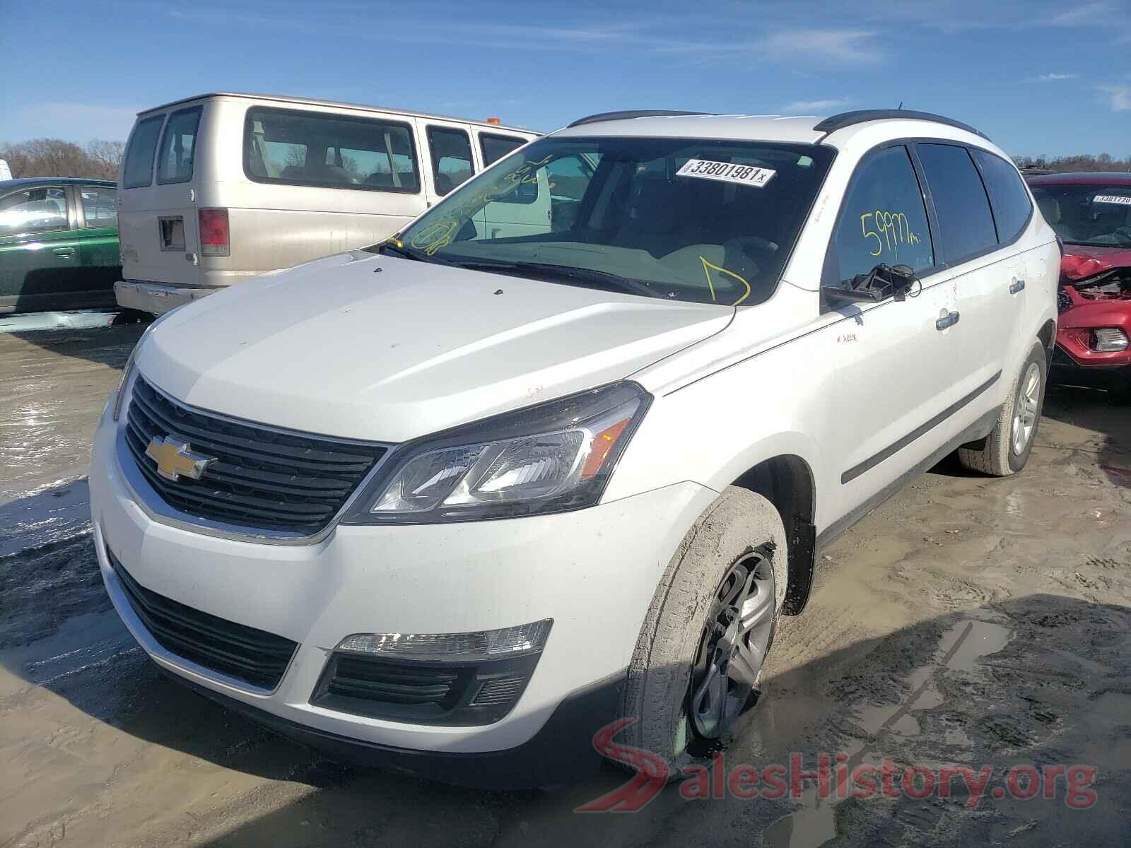 1GNKRFED2GJ287107 2016 CHEVROLET TRAVERSE