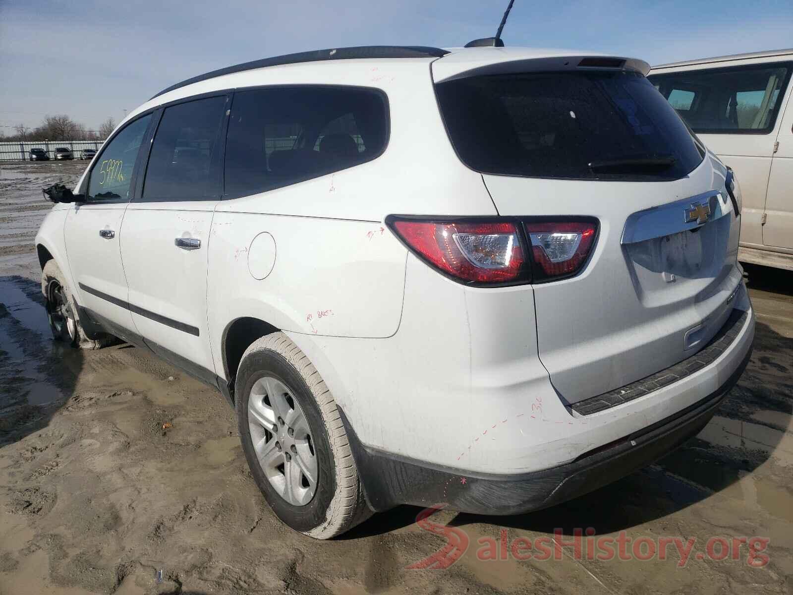 1GNKRFED2GJ287107 2016 CHEVROLET TRAVERSE