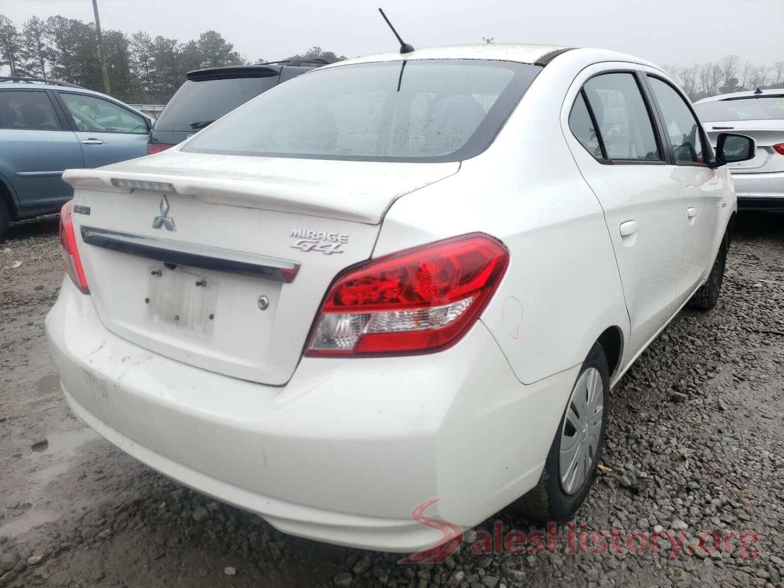 ML32F3FJ1HHF16105 2017 MITSUBISHI MIRAGE