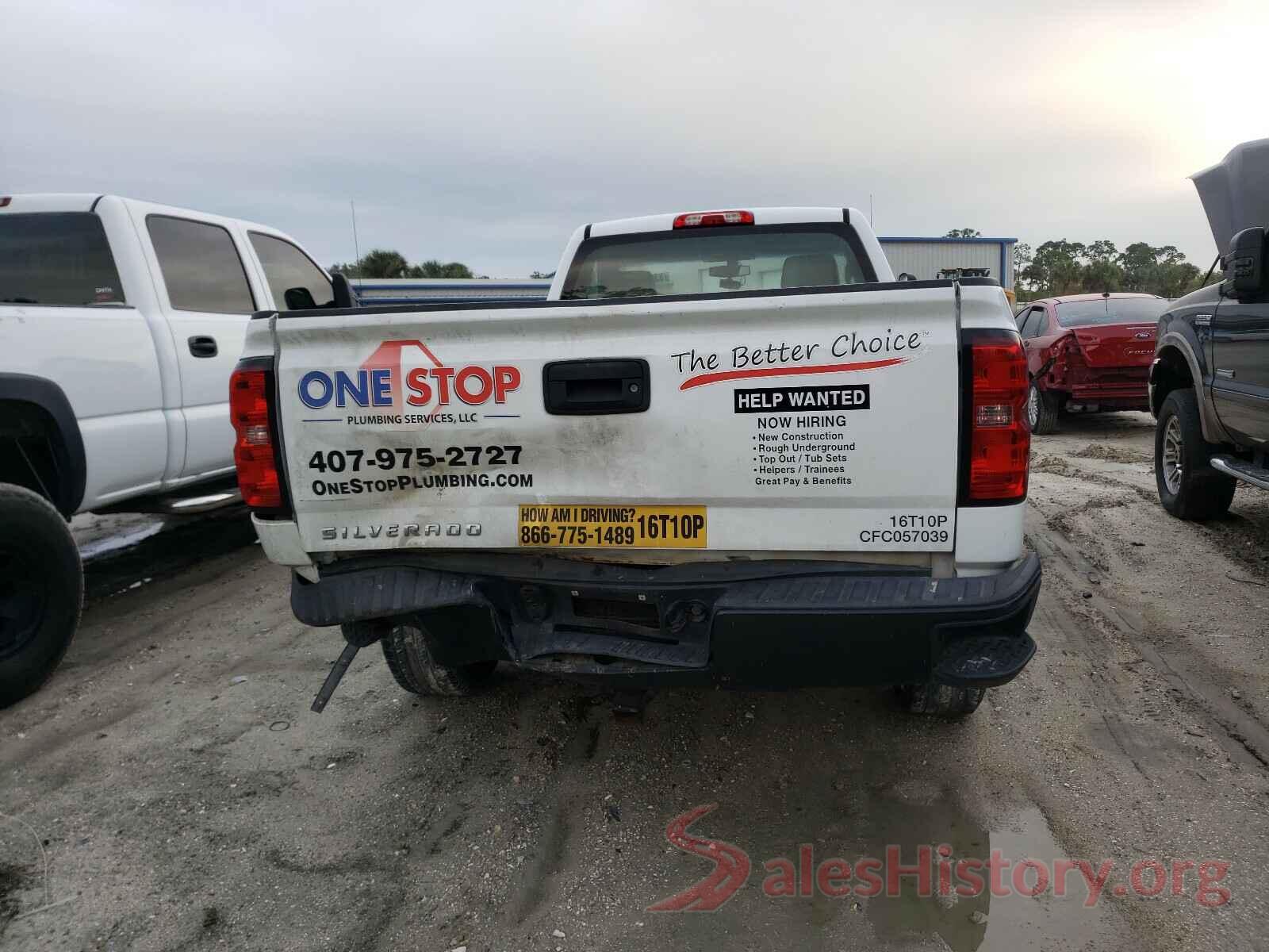 1GCNCNEH9GZ206089 2016 CHEVROLET SILVERADO