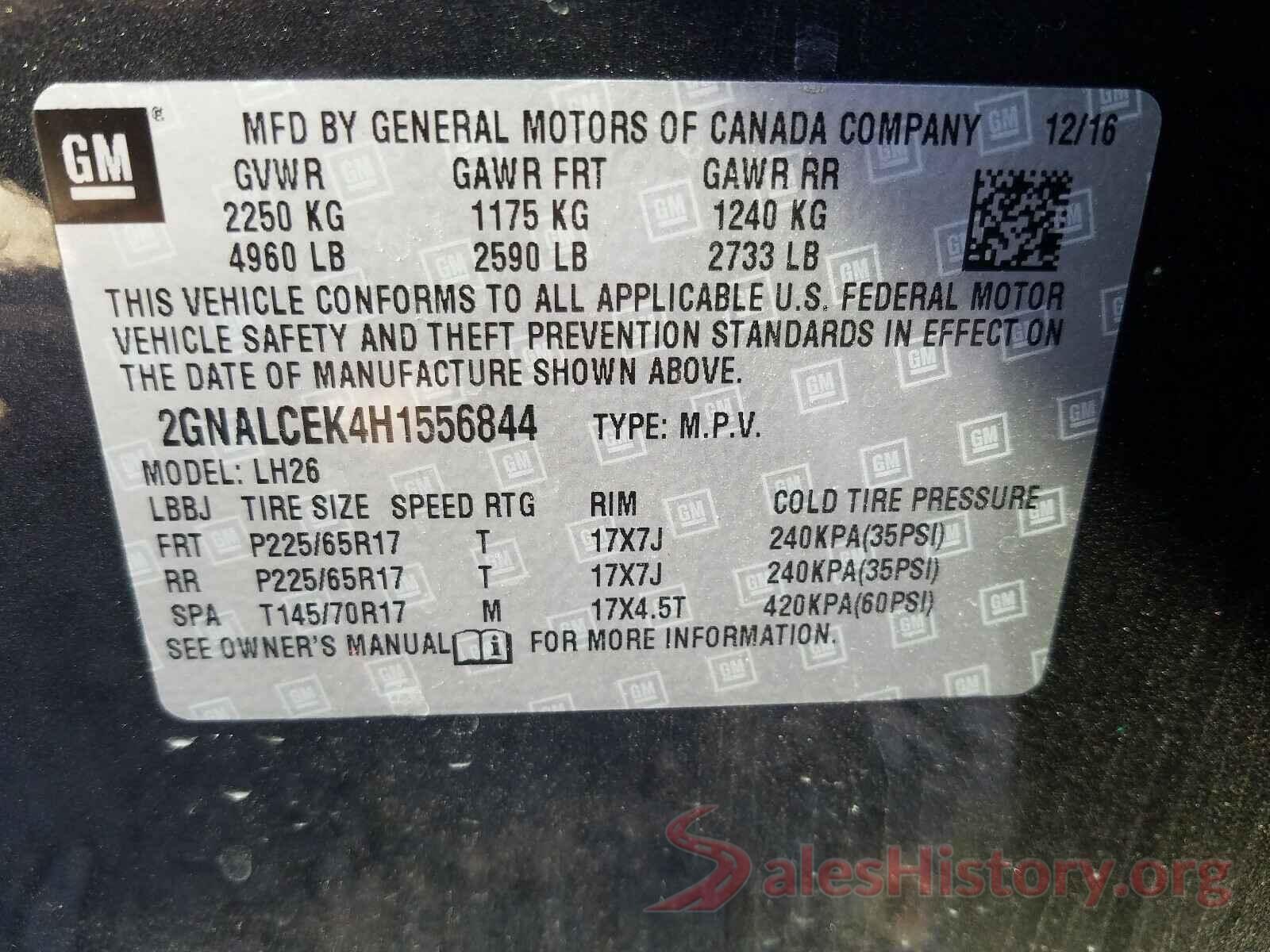 2GNALCEK4H1556844 2017 CHEVROLET EQUINOX