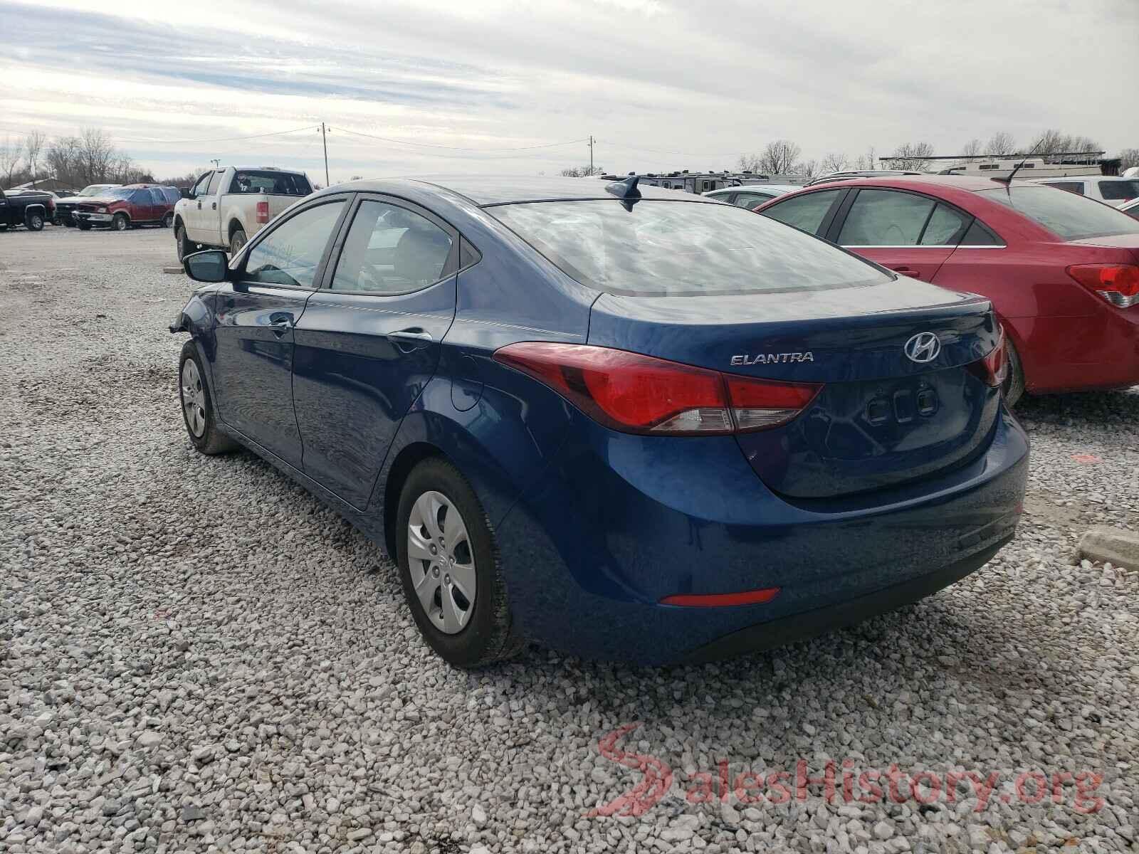 KMHDH4AE0GU640882 2016 HYUNDAI ELANTRA