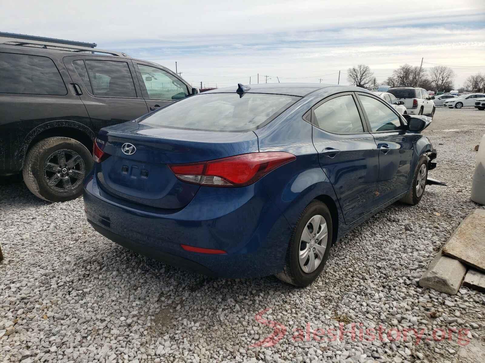 KMHDH4AE0GU640882 2016 HYUNDAI ELANTRA