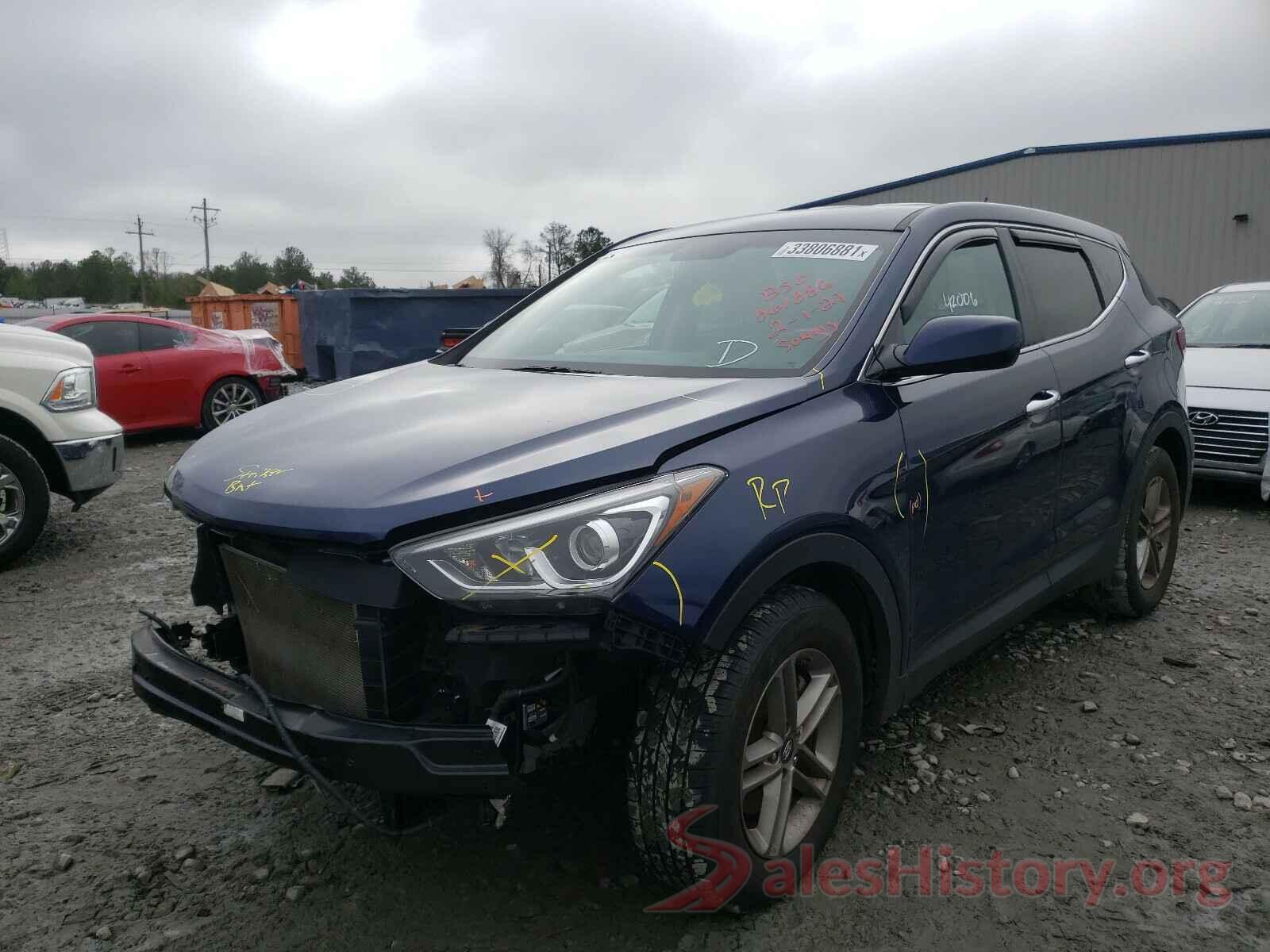 5XYZT3LB9JG561886 2018 HYUNDAI SANTA FE