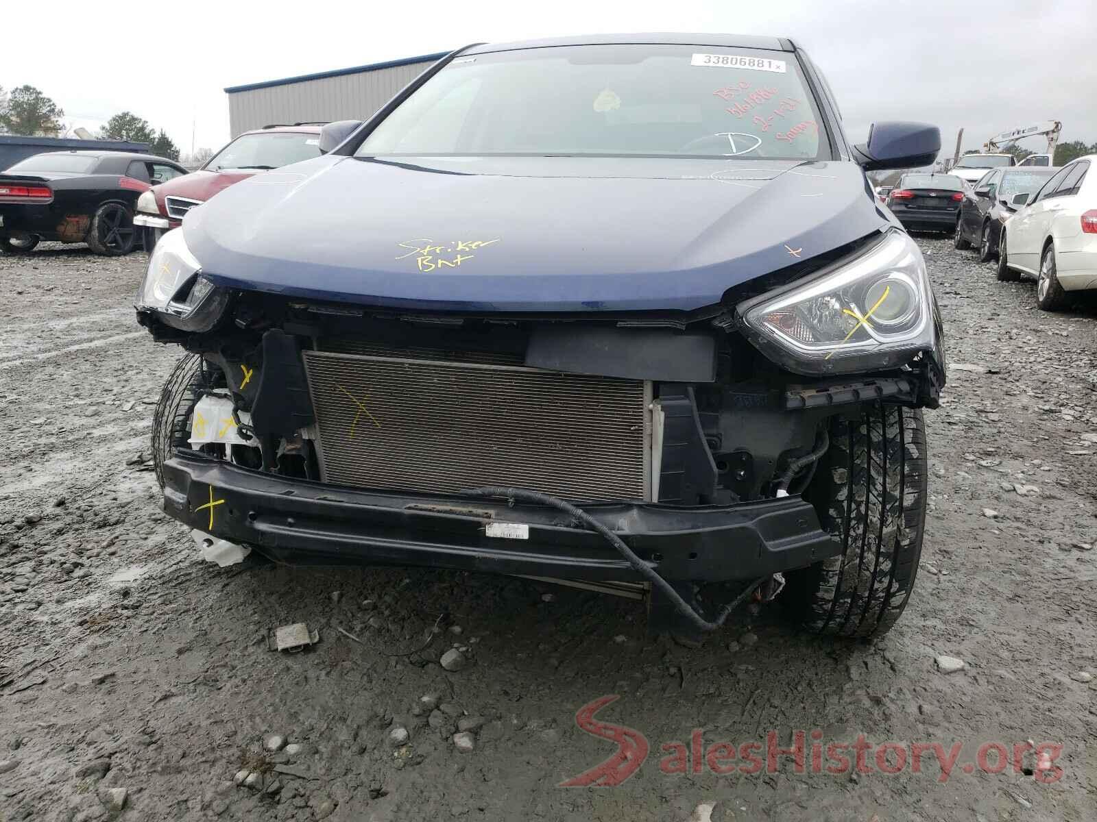 5XYZT3LB9JG561886 2018 HYUNDAI SANTA FE