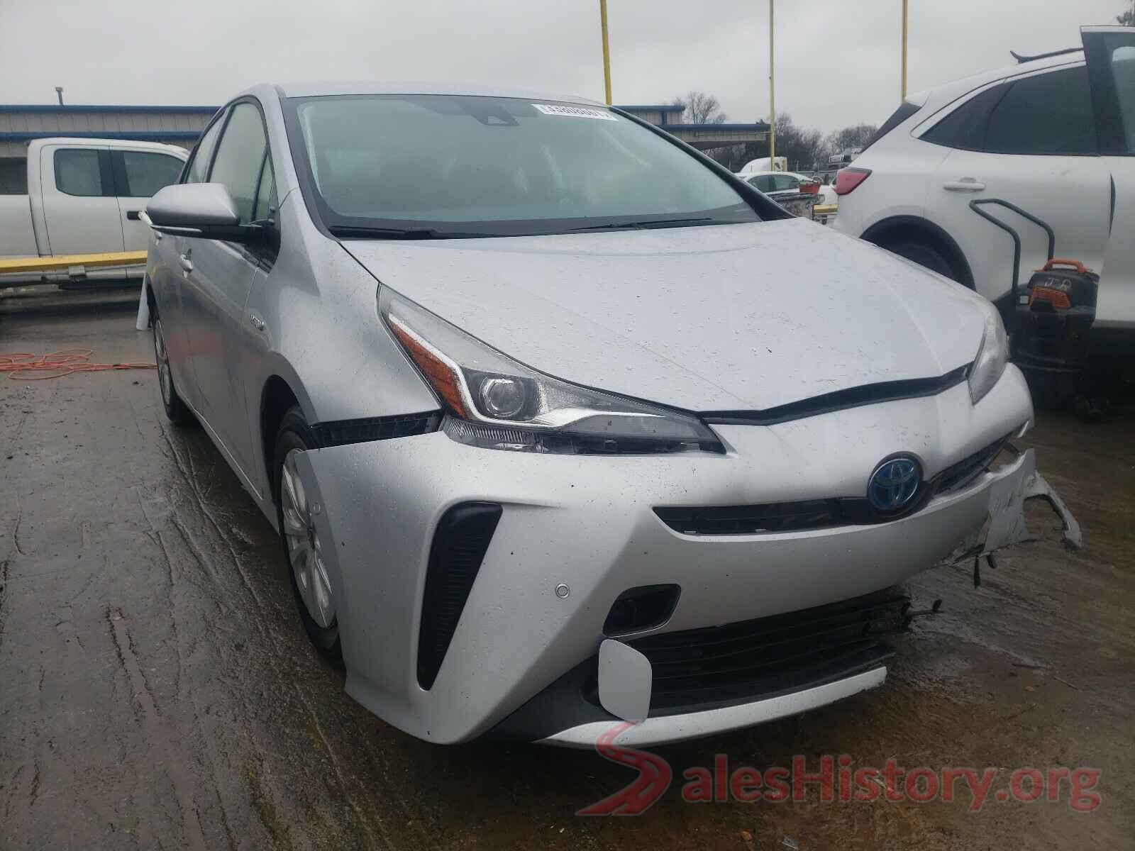 JTDKARFU1K3070418 2019 TOYOTA PRIUS