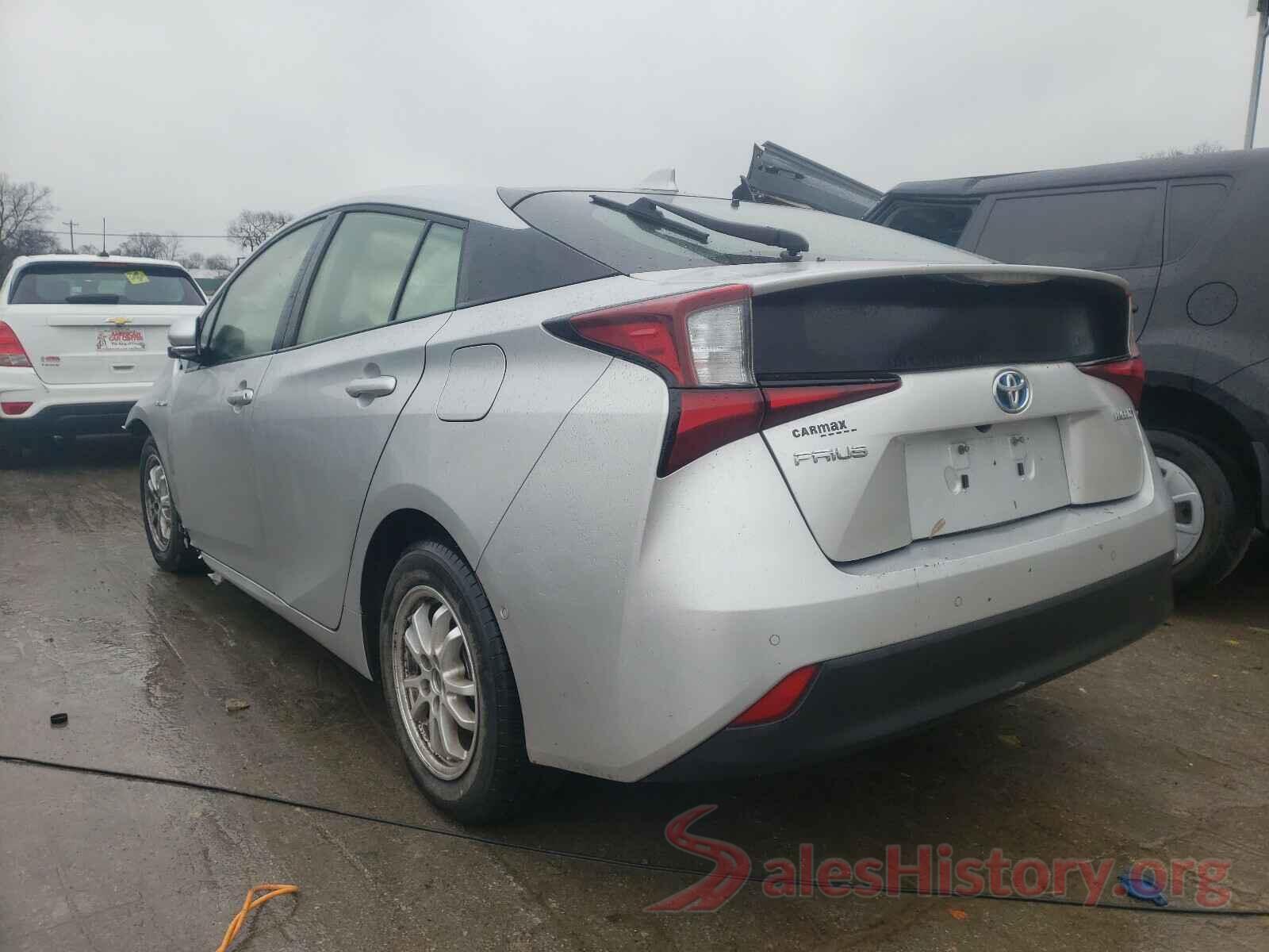 JTDKARFU1K3070418 2019 TOYOTA PRIUS