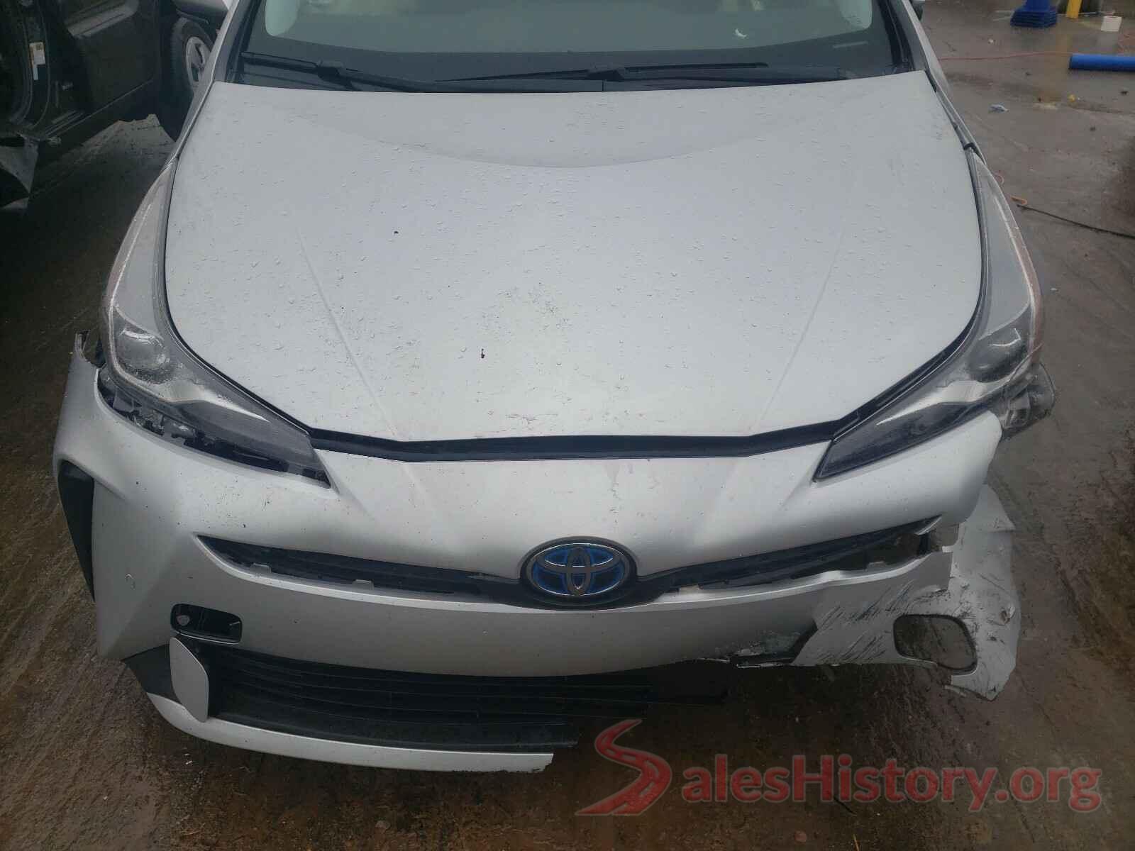 JTDKARFU1K3070418 2019 TOYOTA PRIUS