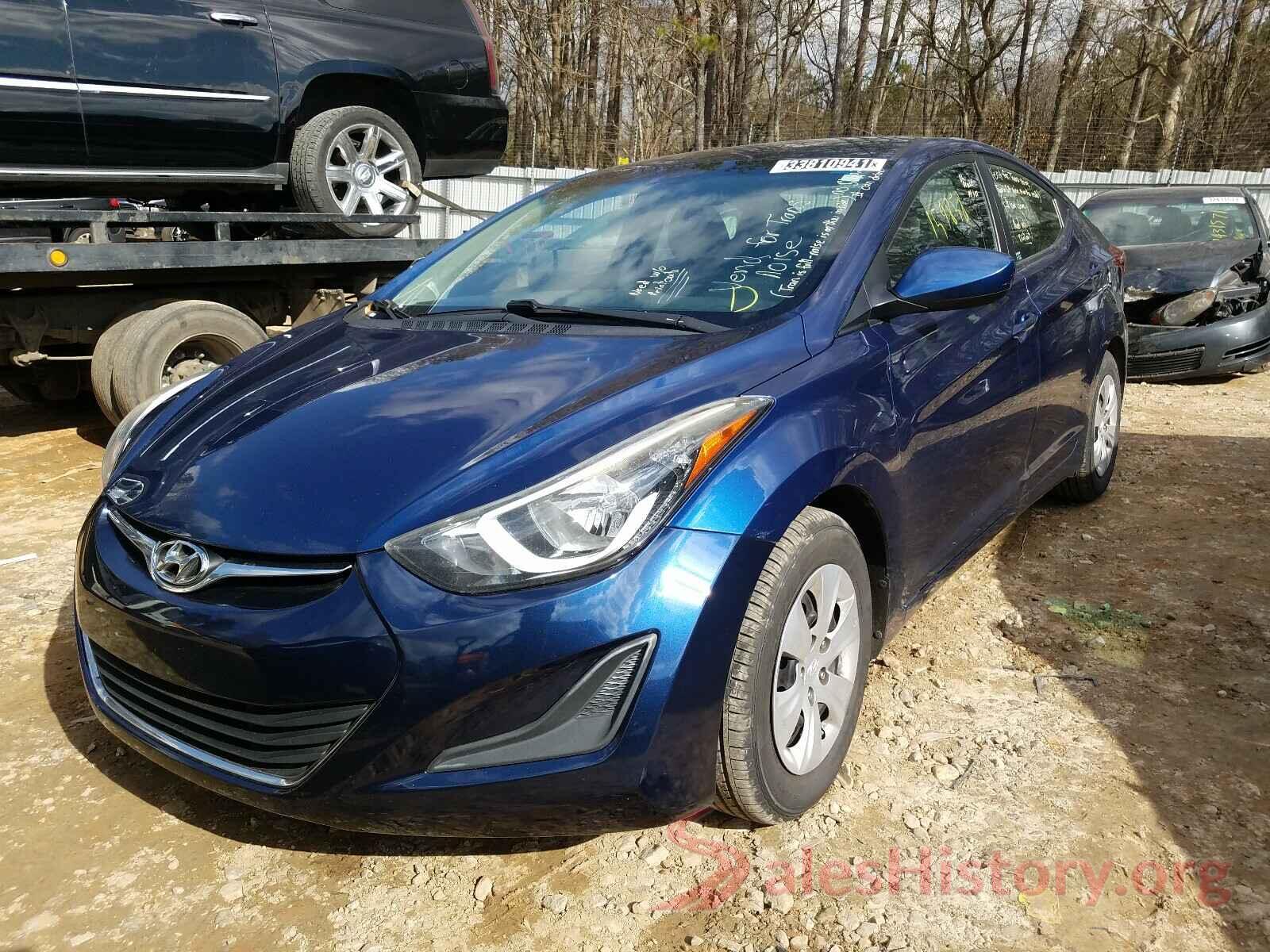 5NPDH4AE5GH752768 2016 HYUNDAI ELANTRA