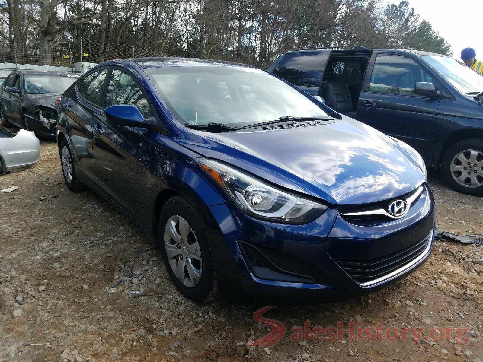 5NPDH4AE5GH752768 2016 HYUNDAI ELANTRA