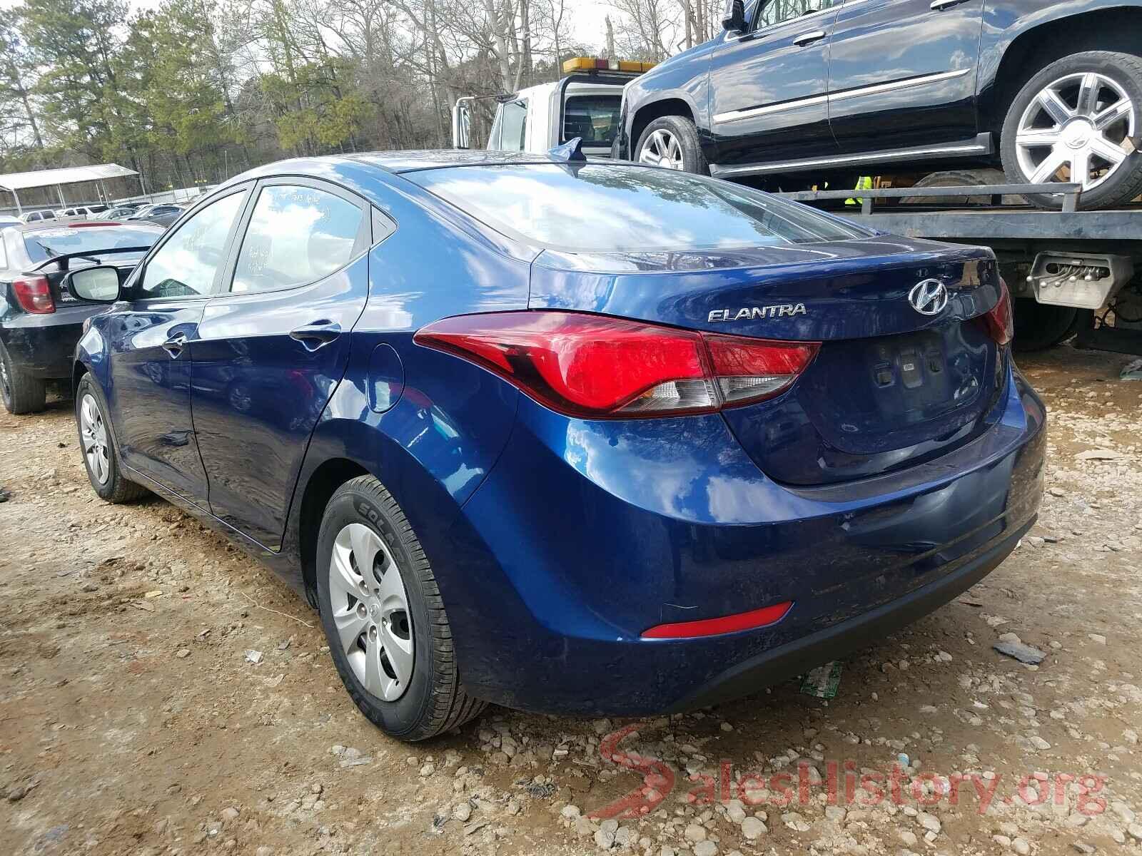 5NPDH4AE5GH752768 2016 HYUNDAI ELANTRA