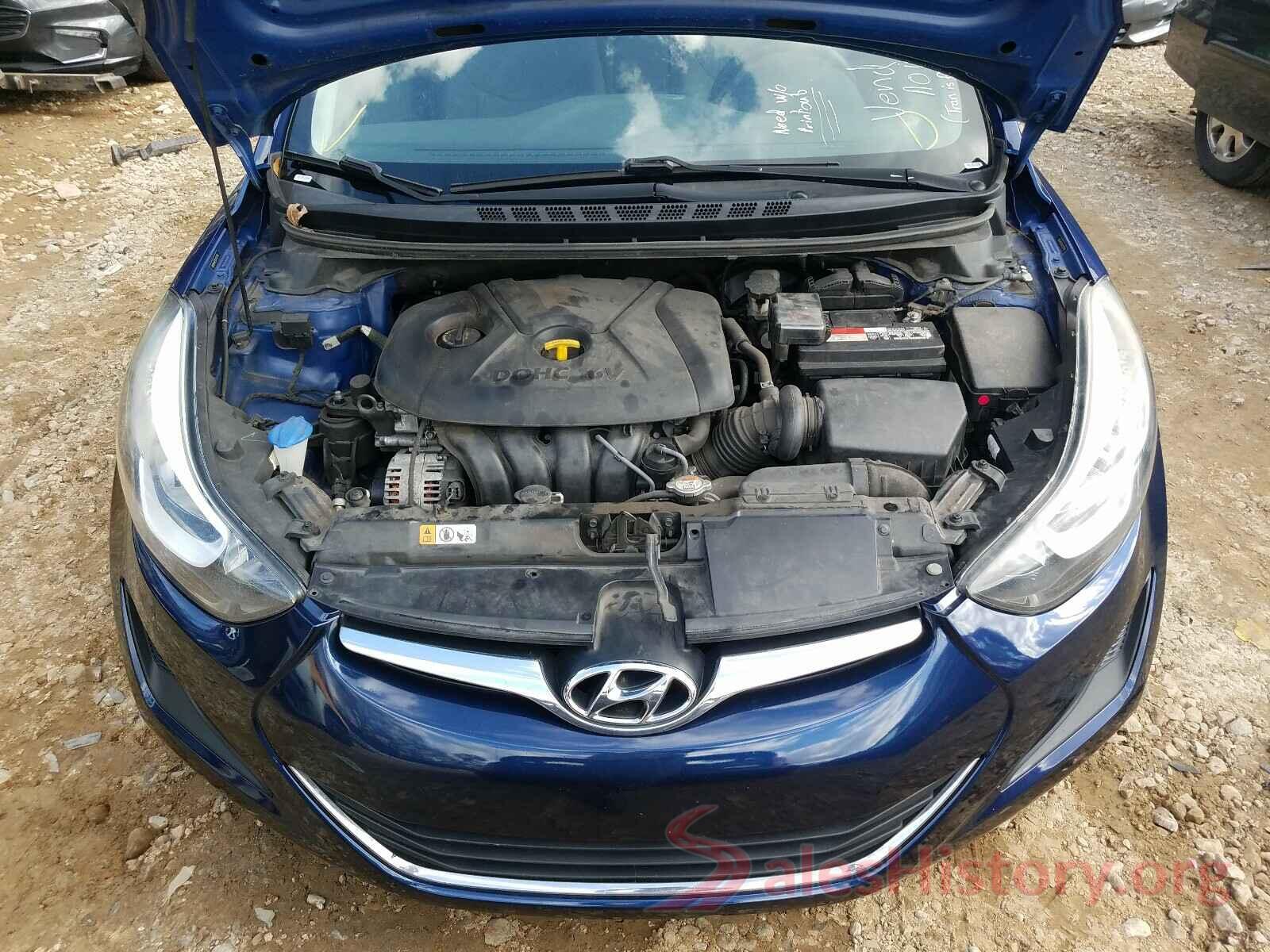 5NPDH4AE5GH752768 2016 HYUNDAI ELANTRA