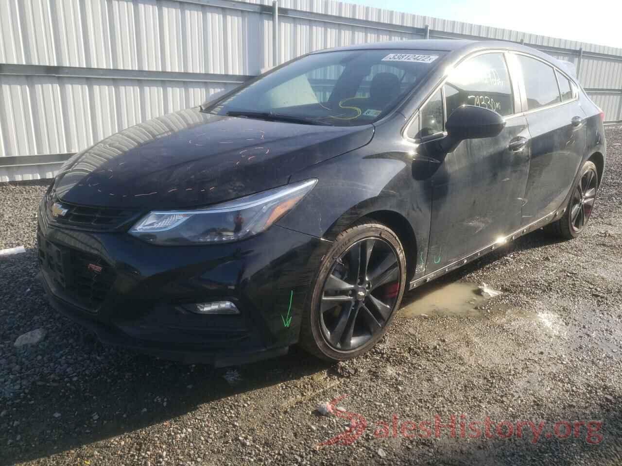 3G1BE6SM8JS624841 2018 CHEVROLET CRUZE