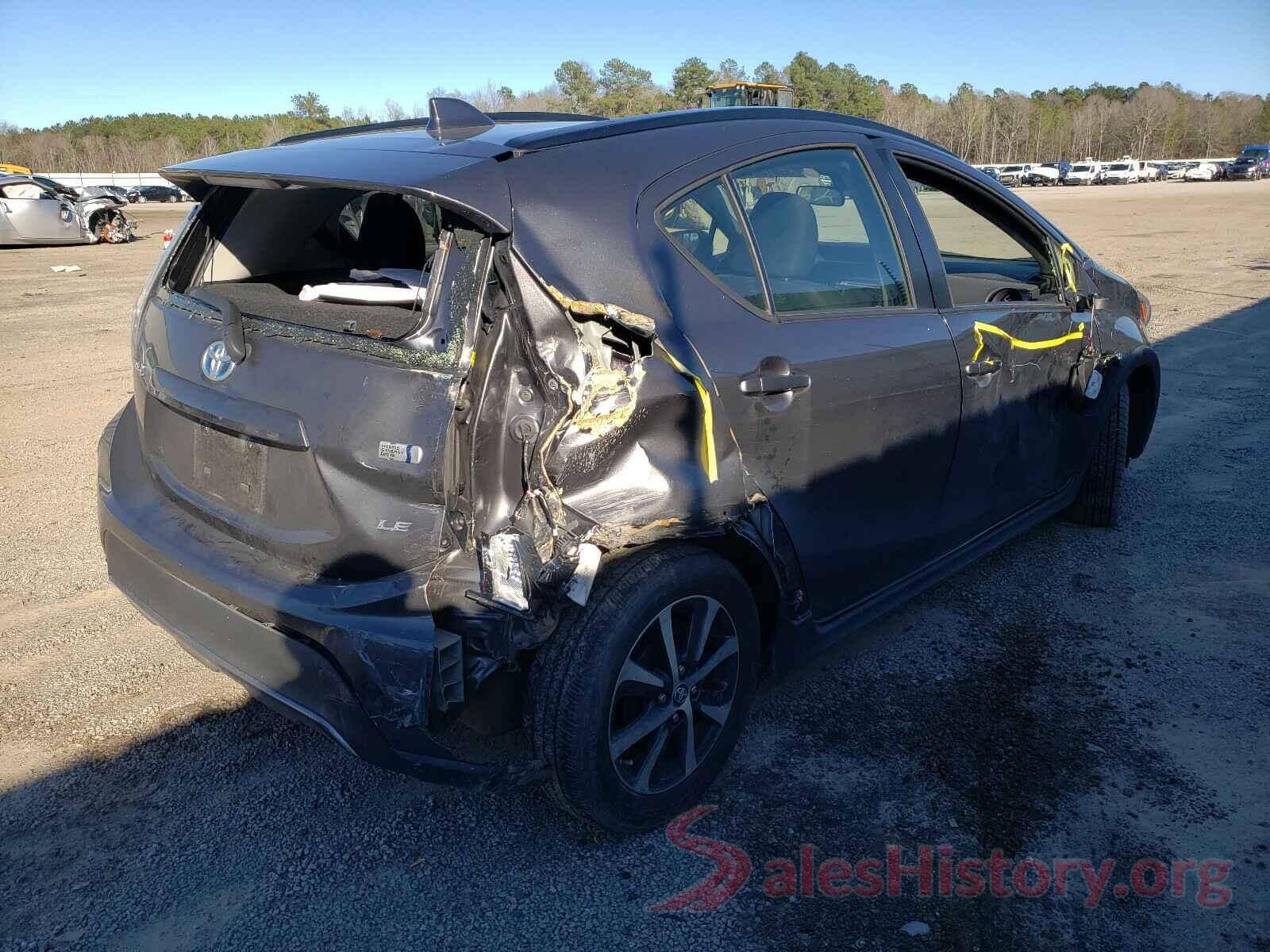 JTDKDTB36K1625134 2019 TOYOTA PRIUS