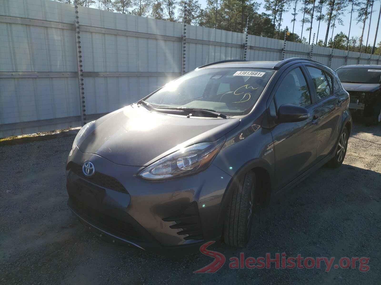 JTDKDTB36K1625134 2019 TOYOTA PRIUS