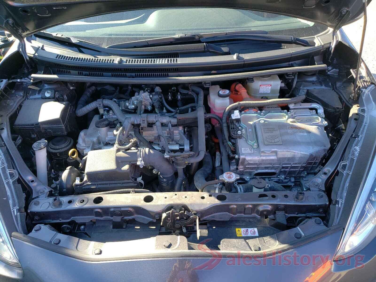 JTDKDTB36K1625134 2019 TOYOTA PRIUS