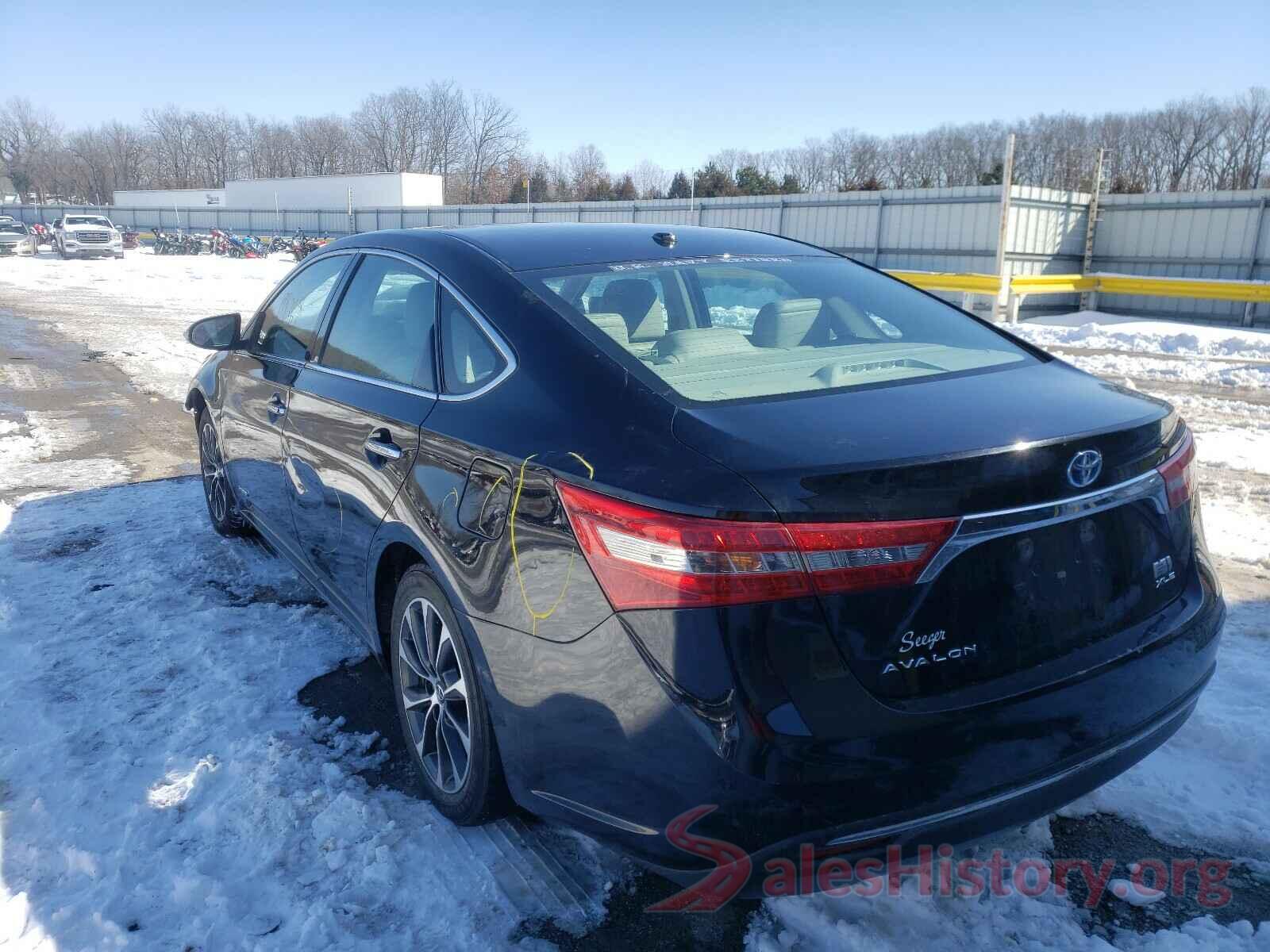 4T1BD1EB1GU054970 2016 TOYOTA AVALON