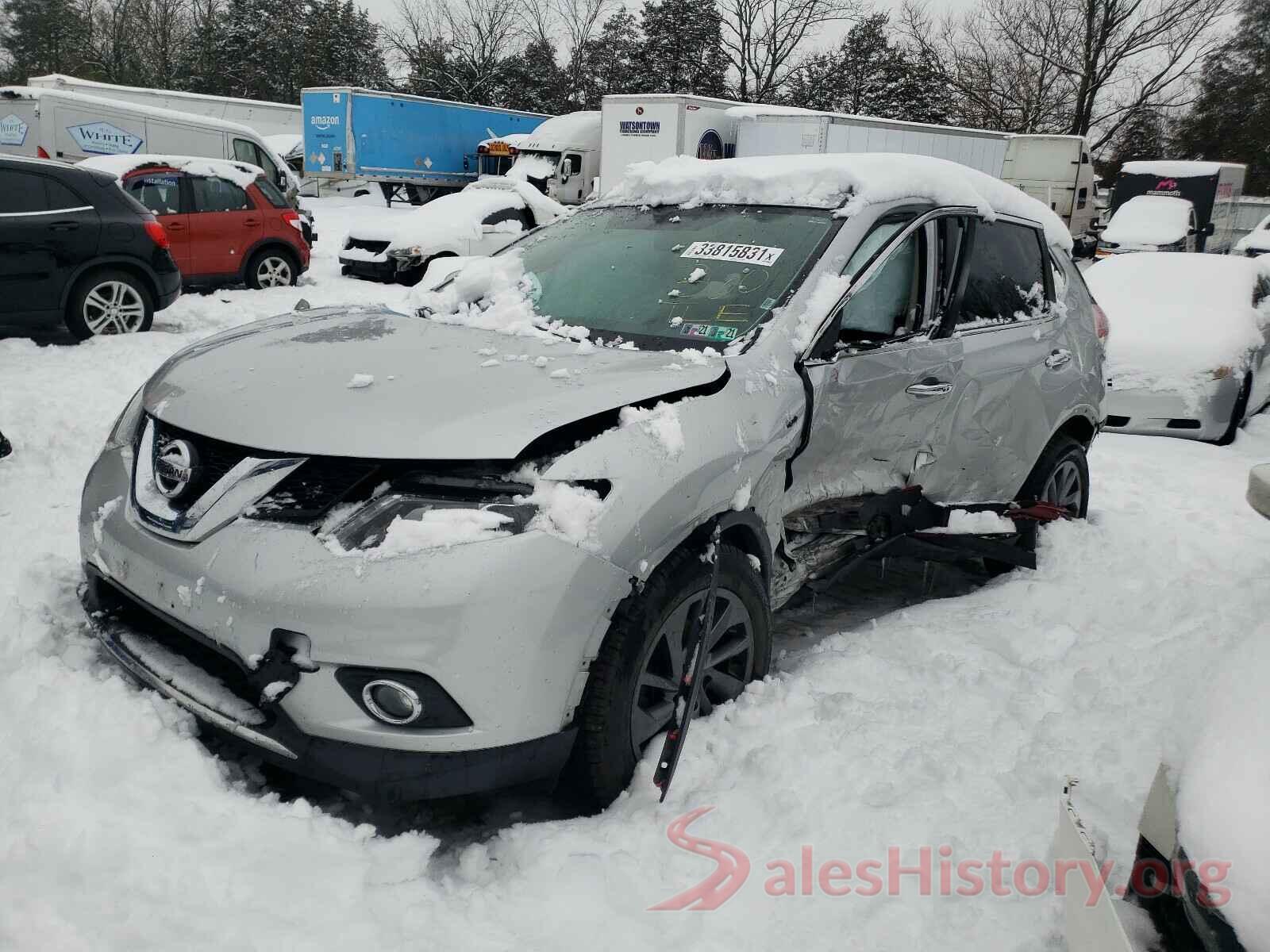 5N1AT2MV8GC841145 2016 NISSAN ROGUE