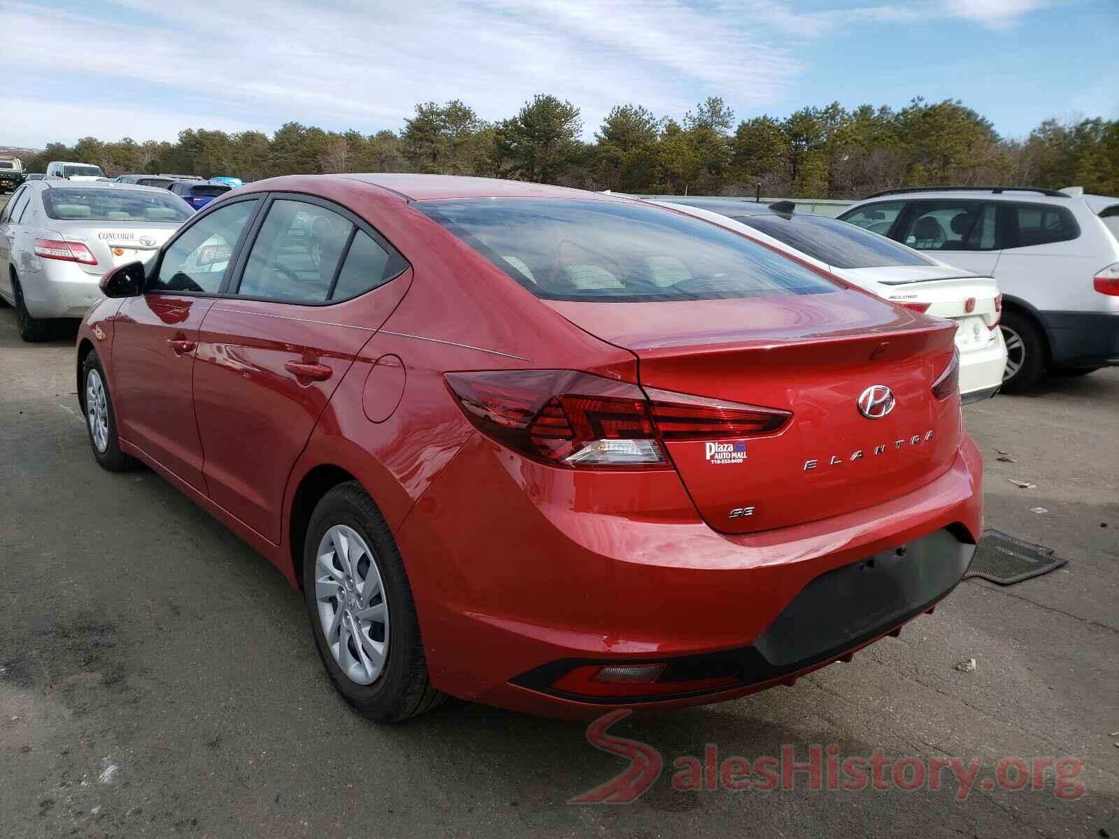 5NPD74LF9LH516837 2020 HYUNDAI ELANTRA