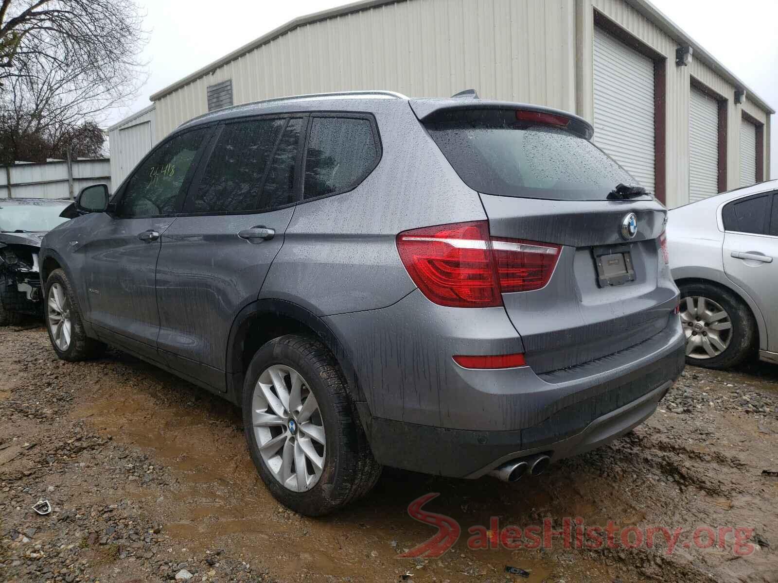 5UXWX9C32H0W75374 2017 BMW X3