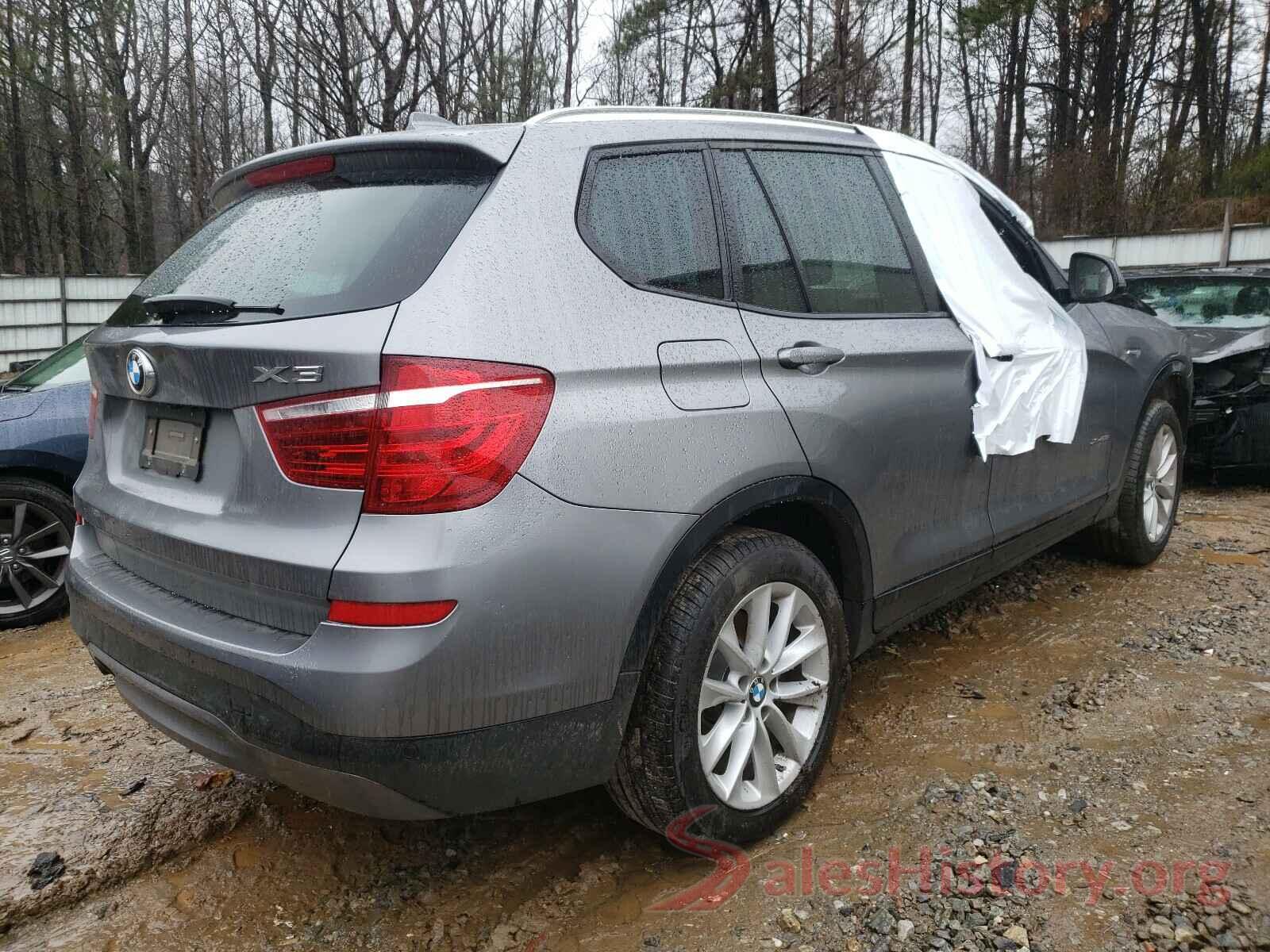 5UXWX9C32H0W75374 2017 BMW X3