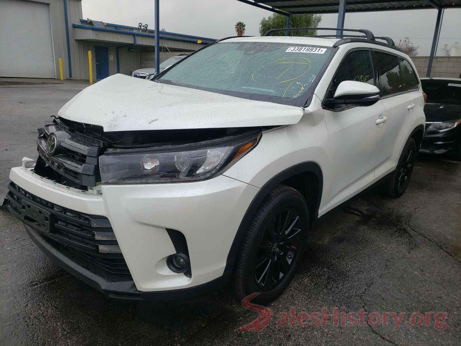 5TDKZRFH6KS366450 2019 TOYOTA HIGHLANDER