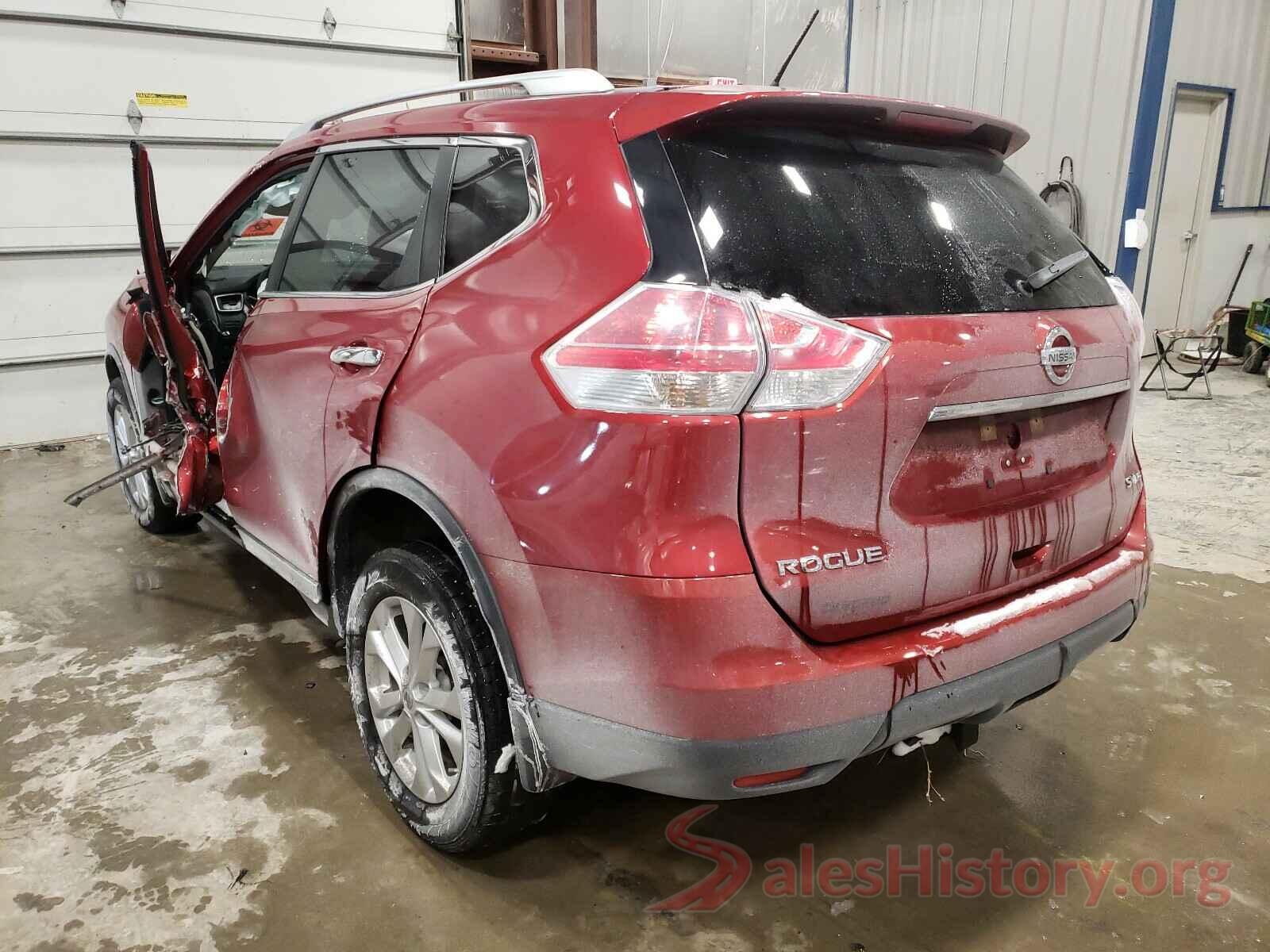 KNMAT2MV5GP659741 2016 NISSAN ROGUE