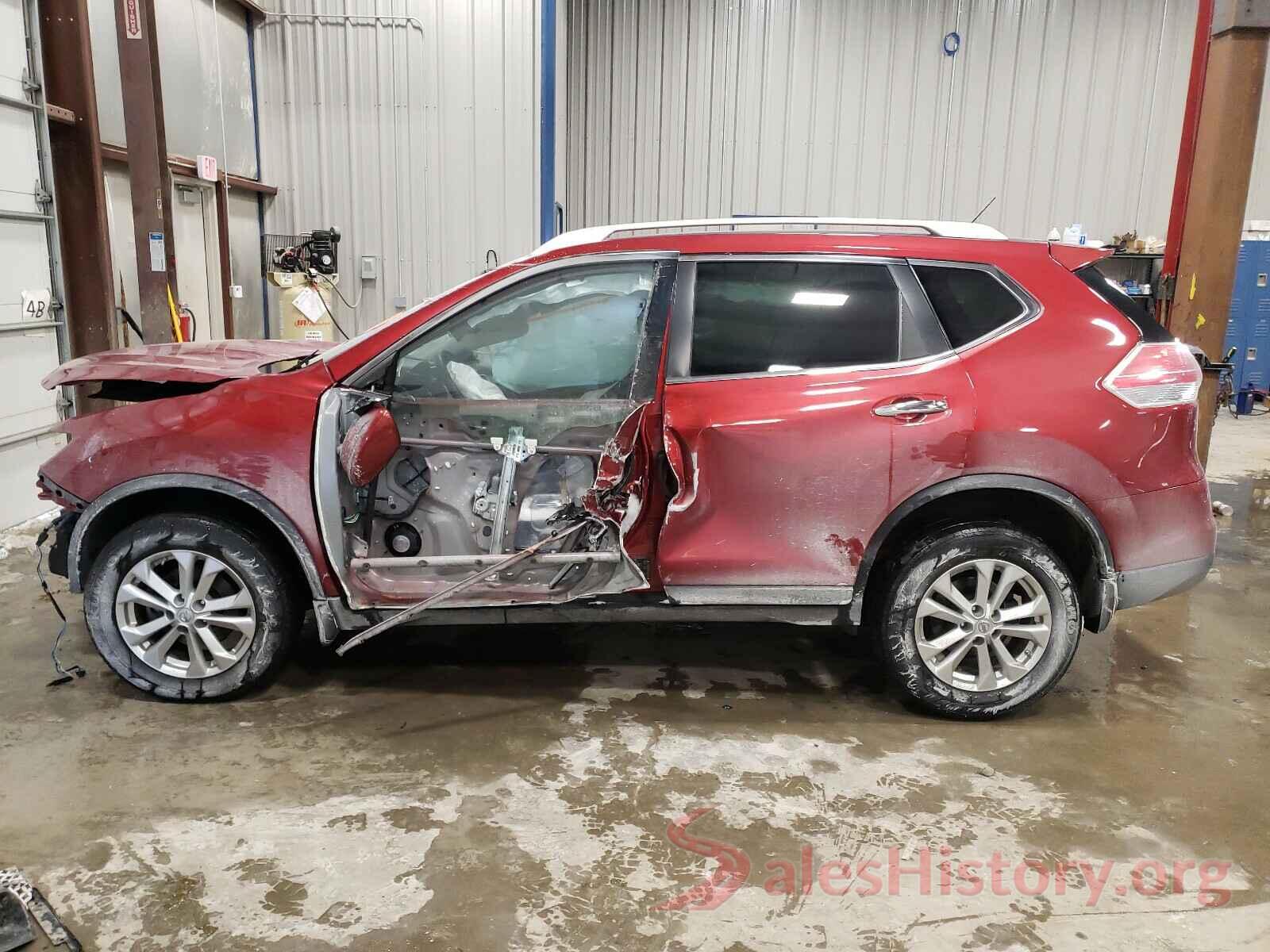 KNMAT2MV5GP659741 2016 NISSAN ROGUE