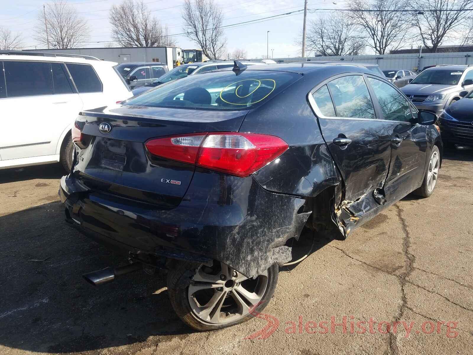 KNAFX4A86G5484543 2016 KIA FORTE