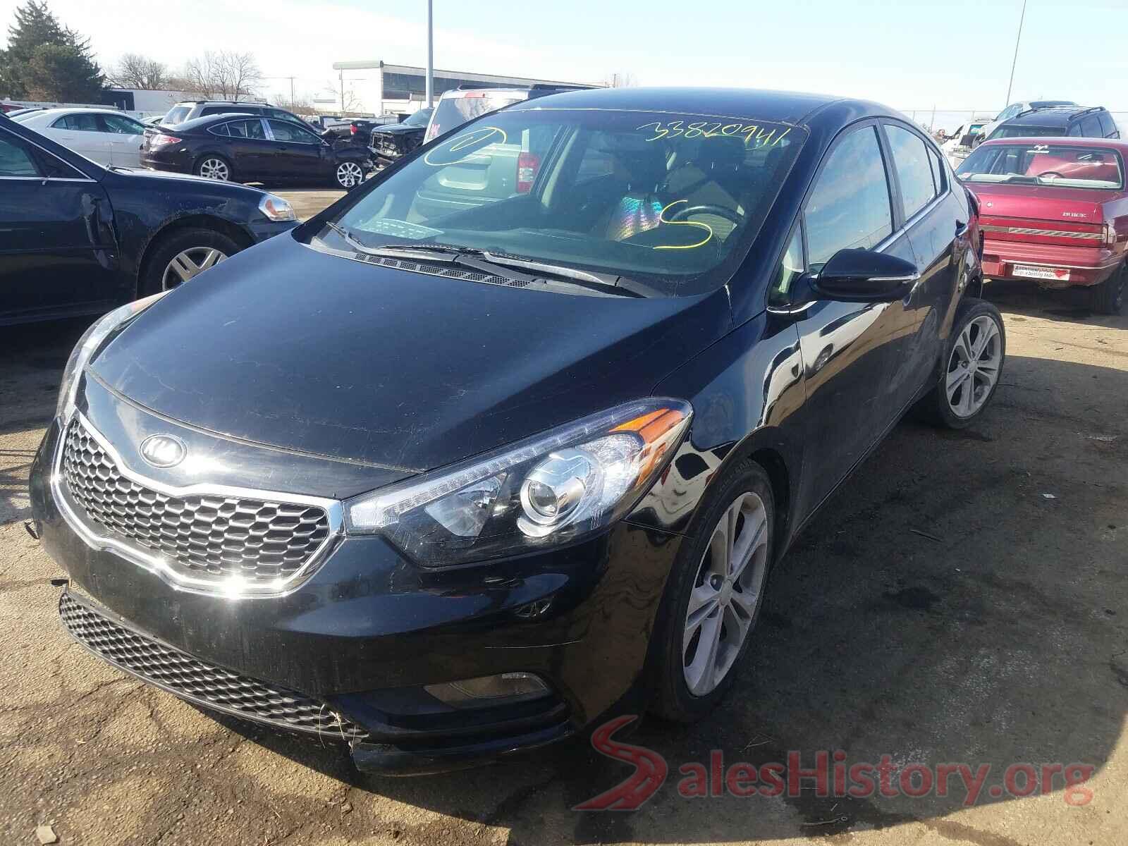 KNAFX4A86G5484543 2016 KIA FORTE