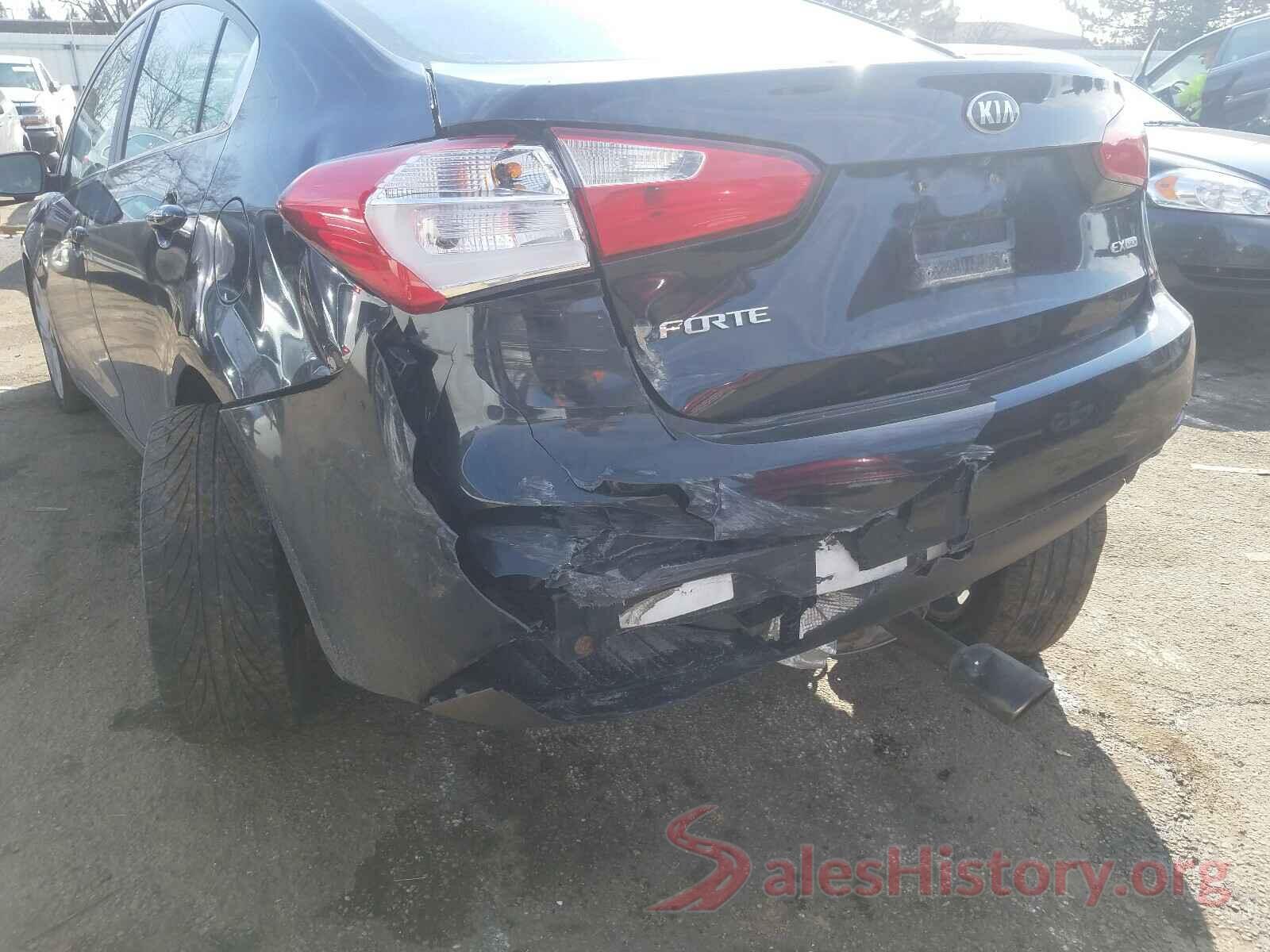 KNAFX4A86G5484543 2016 KIA FORTE